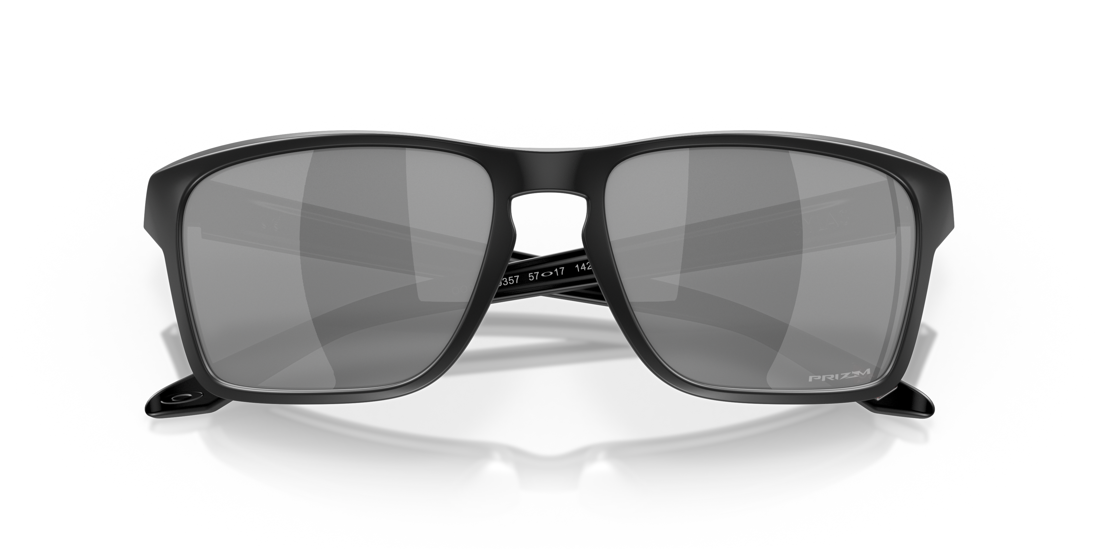 Oakley OO9448 Sylas Men's Rectangle Prizm Sunglasses - Polished Clear Frame