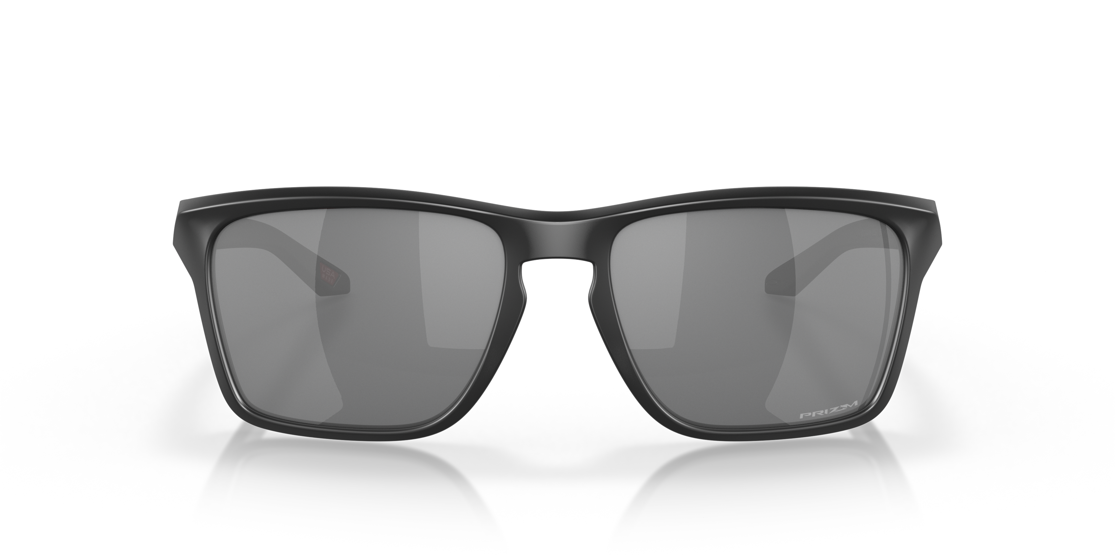 Oakley OO9448 Sylas Men's Rectangle Prizm Sunglasses - Matte Black Frame