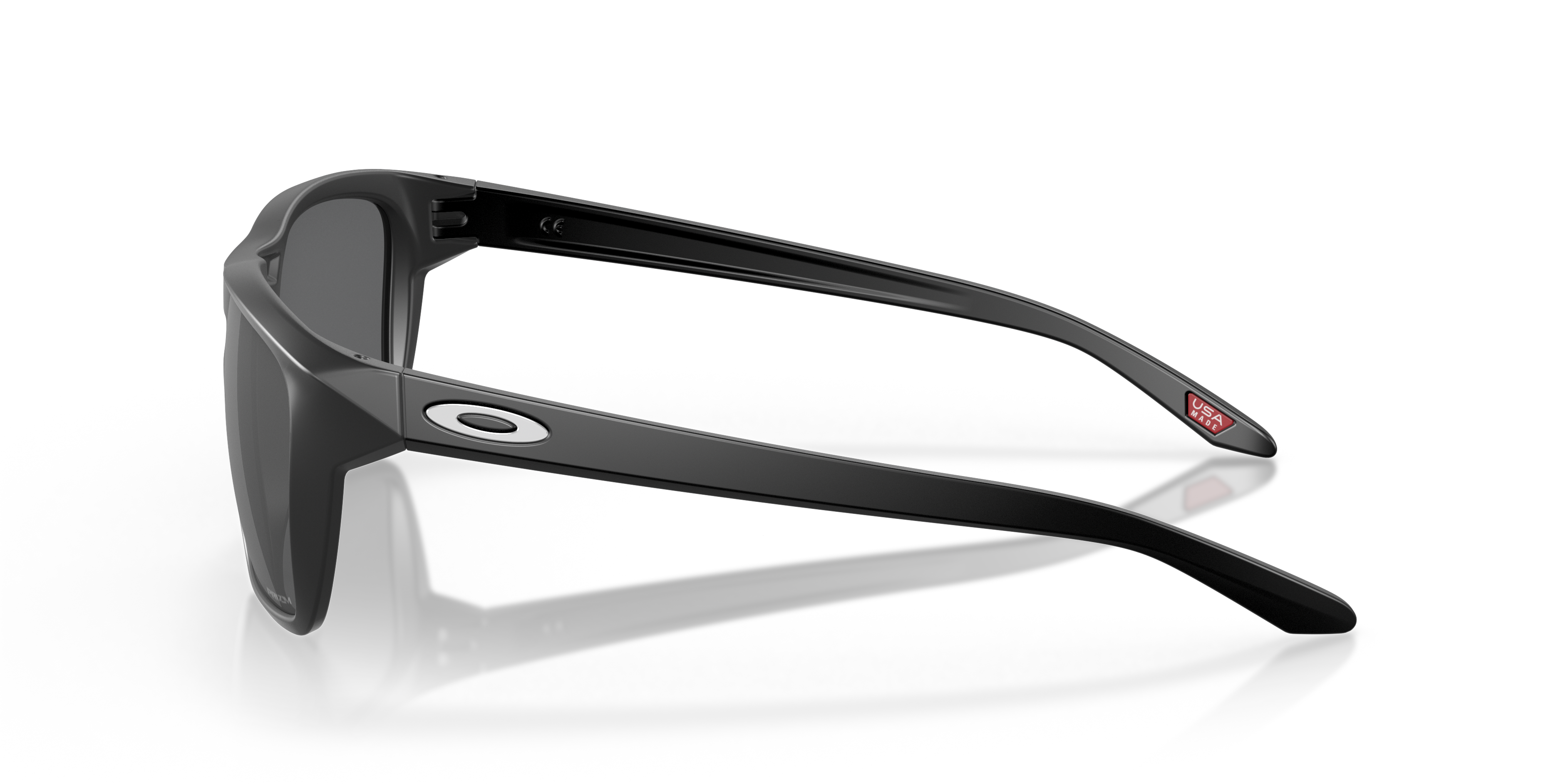 Oakley OO9448 Sylas Men's Rectangle Prizm Sunglasses - Matte Black Frame