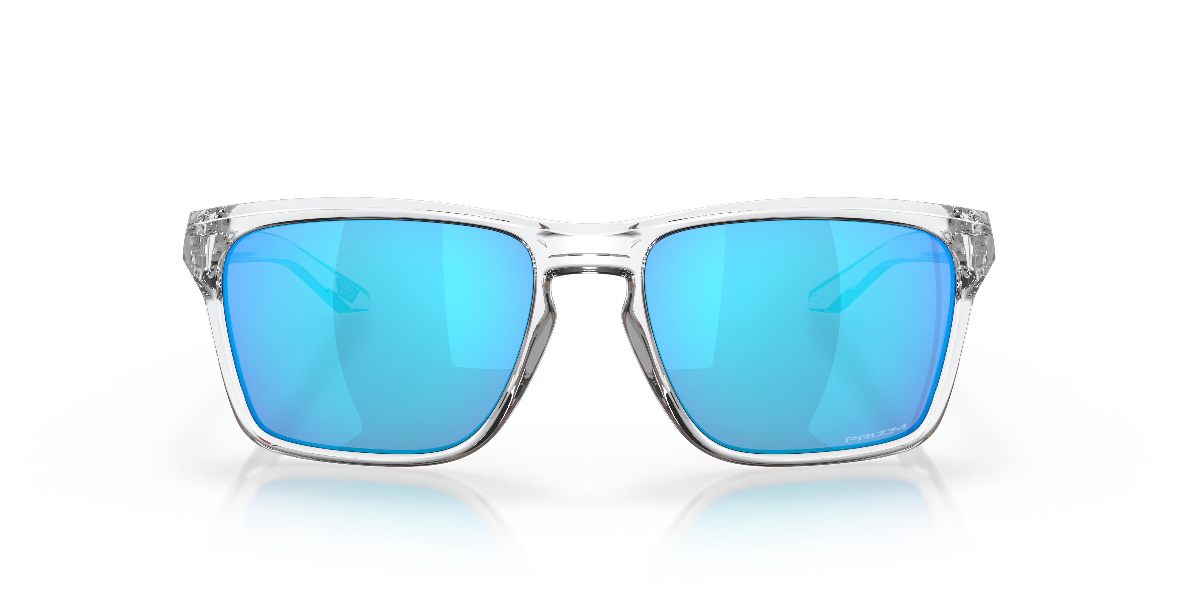 Oakley OO9448 Sylas Men's Rectangle Prizm Sunglasses - Matte Black Frame