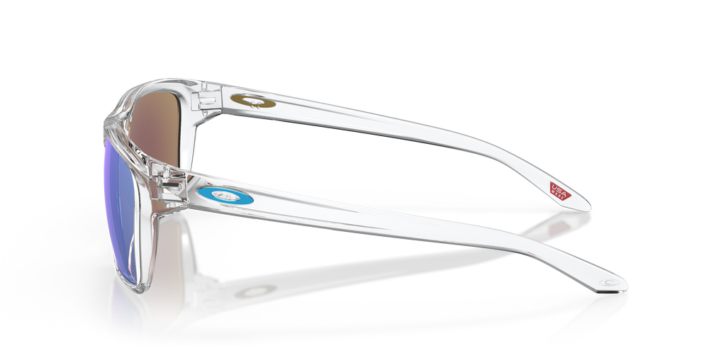 Oakley OO9448 Sylas Men's Rectangle Prizm Sunglasses - Polished Clear Frame
