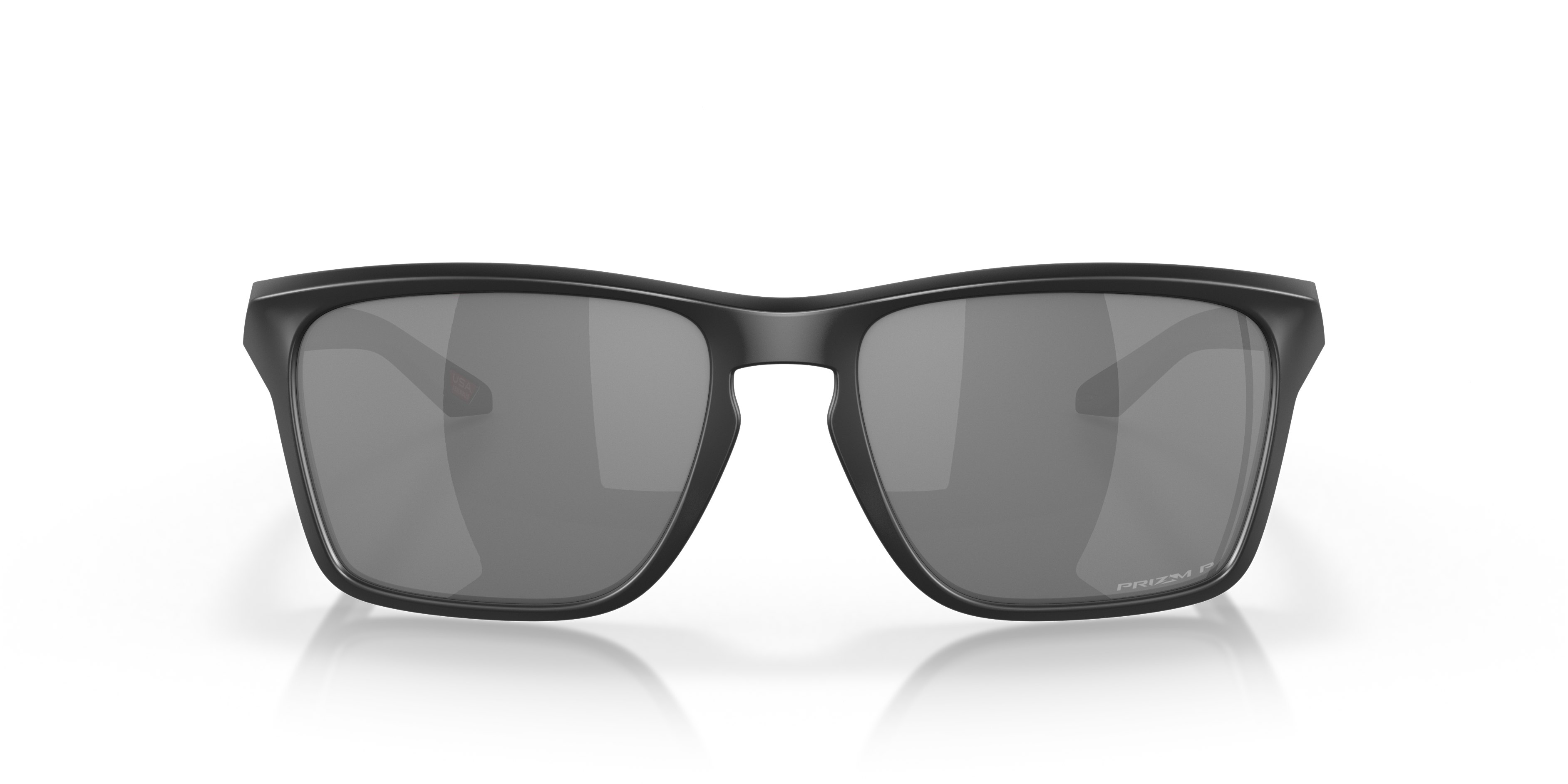 Oakley OO9448 Sylas Men's Rectangle Prizm Sunglasses - Matte Black Frame