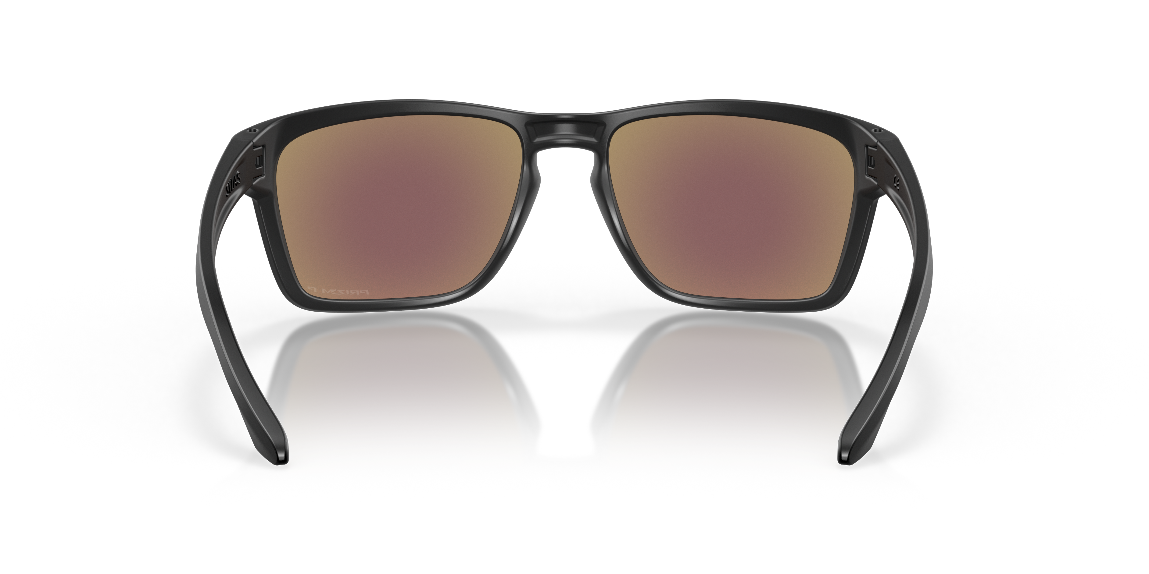 Oakley OO9448 Sylas Men's Rectangle Prizm Sunglasses - Polished Clear Frame