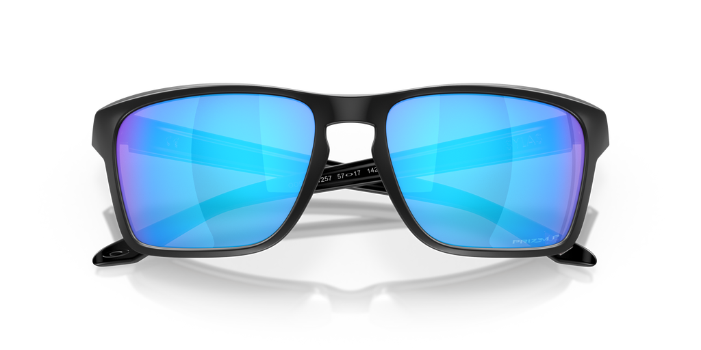 Oakley OO9448 Sylas Men's Rectangle Prizm Sunglasses - Matte Black Frame