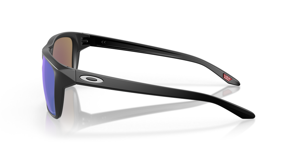 Oakley OO9448 Sylas Men's Rectangle Prizm Sunglasses - Polished Clear Frame