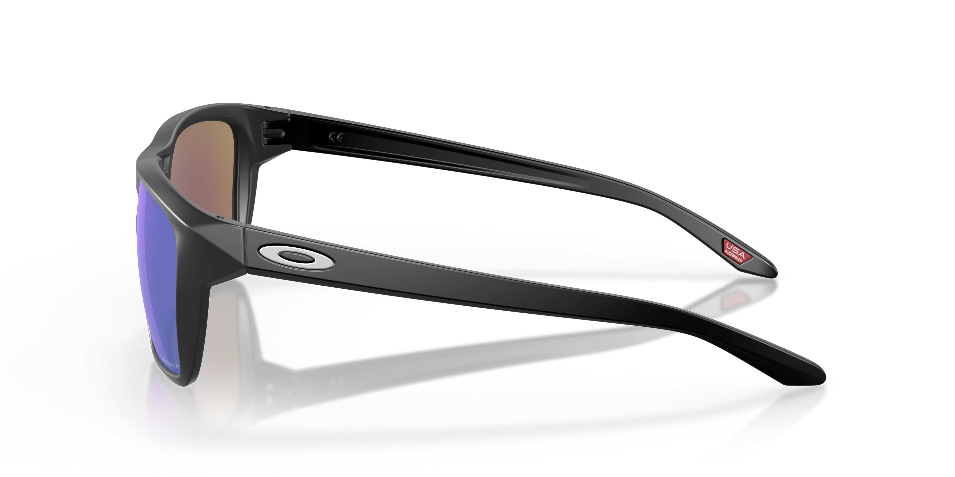 Oakley OO9448 Sylas Men's Rectangle Prizm Sunglasses - Matte Black Frame