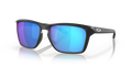 Oakley OO9448 Sylas Men's Rectangle Prizm Sunglasses - Matte Black Frame