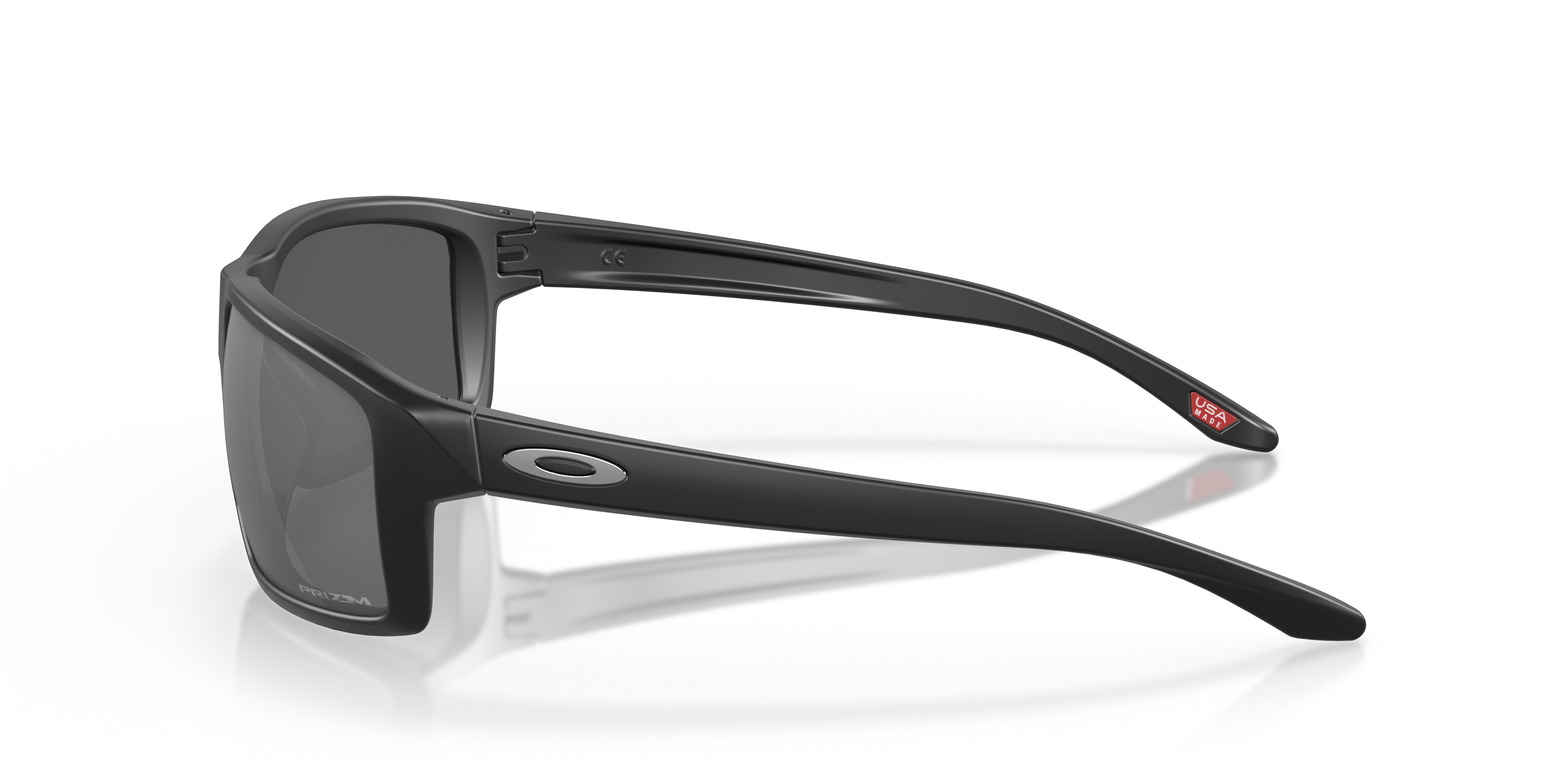 Oakley OO9449 Gibston Men's Rectangle Prizm Sunglasses - Matte Black Frame