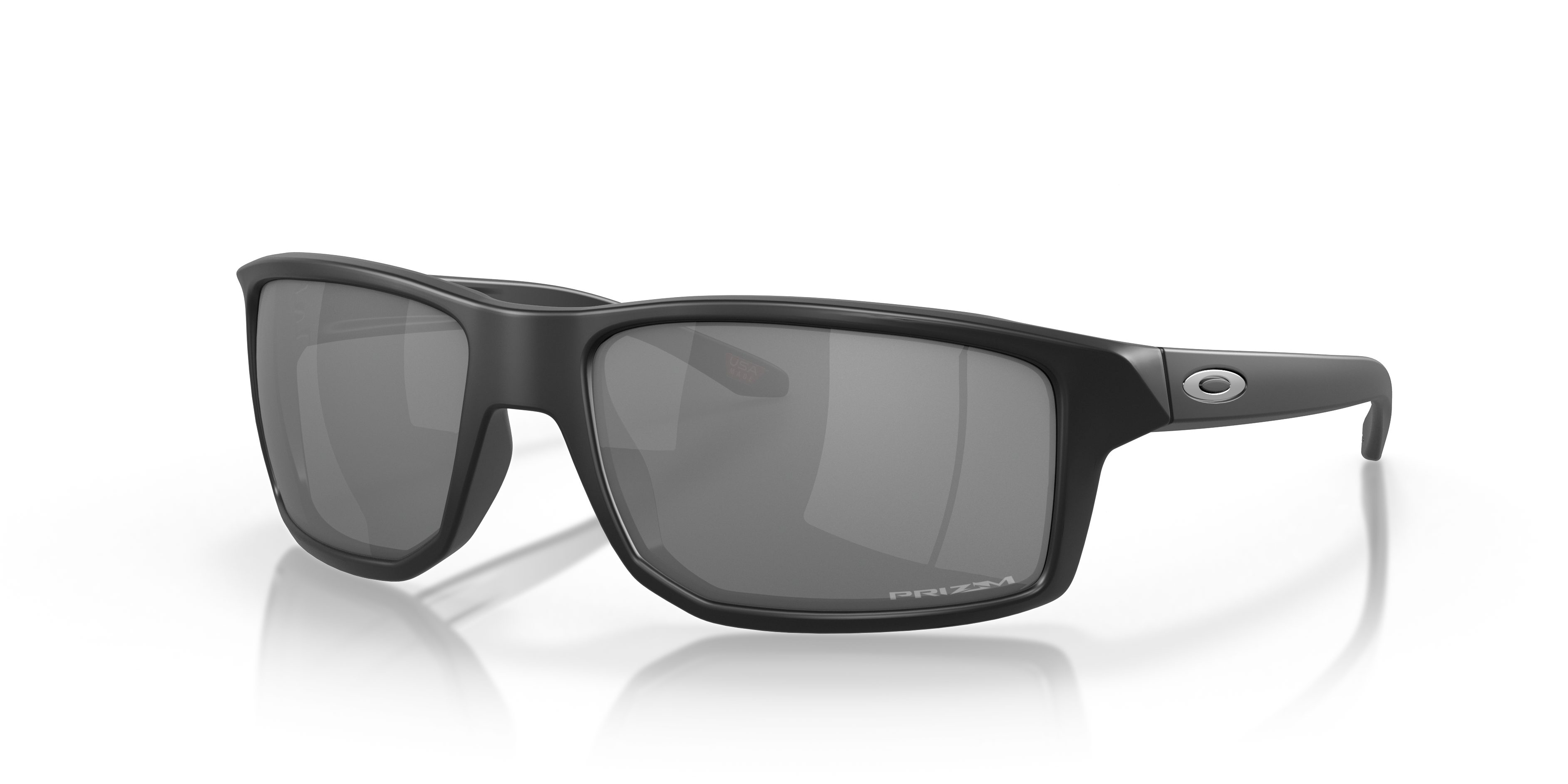 Oakley OO9449 Gibston Men's Rectangle Prizm Sunglasses - Matte Black Frame