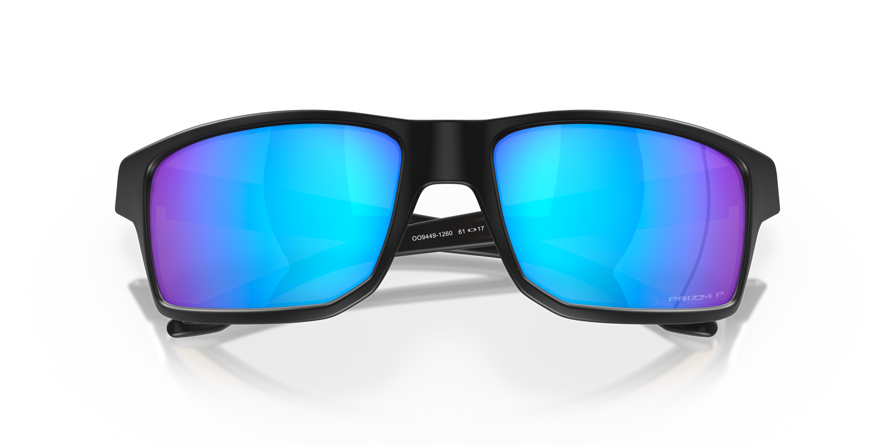 Oakley OO9449 Gibston Men's Rectangle Prizm Sunglasses - Matte Black Frame