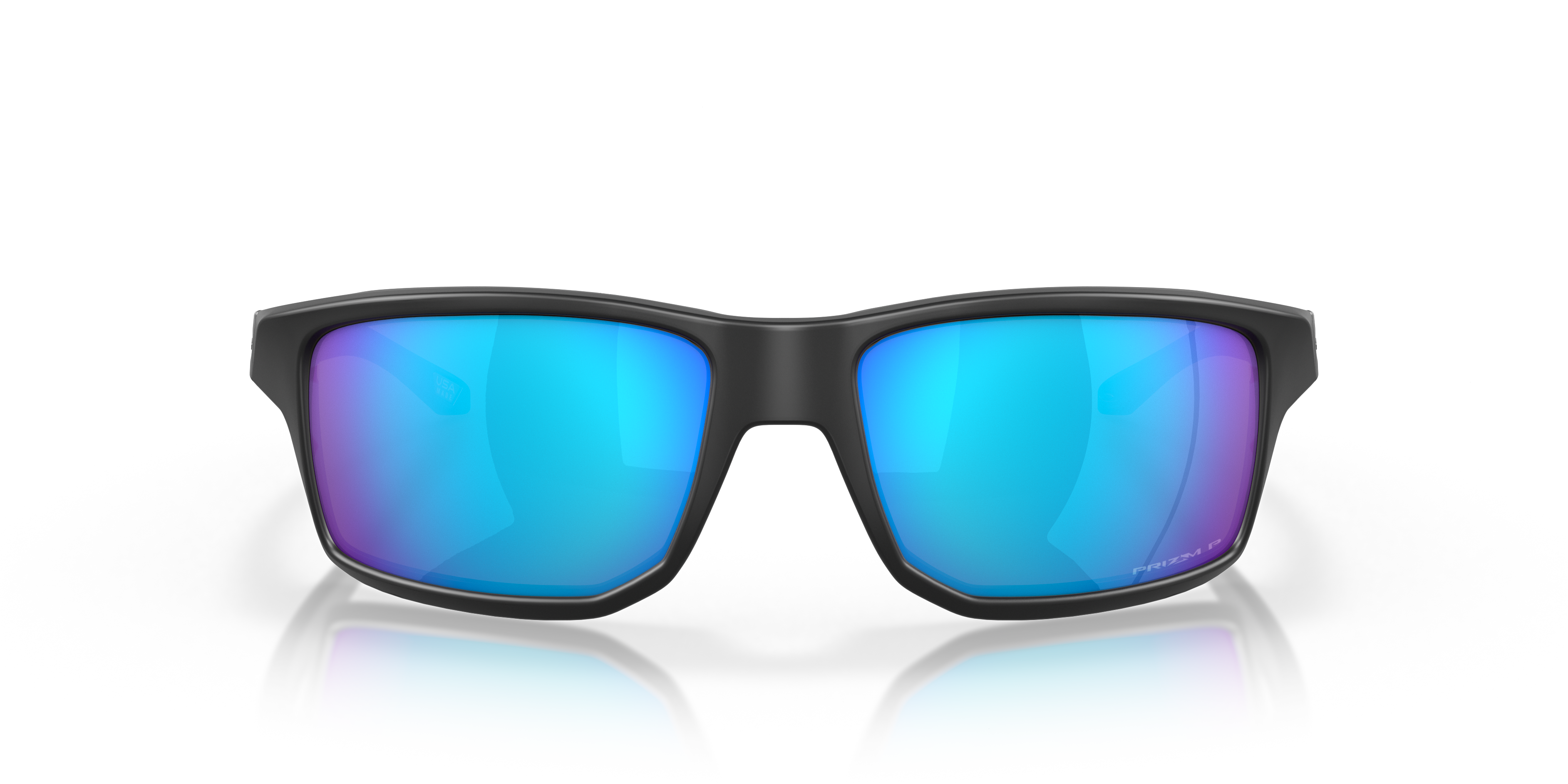 Oakley OO9449 Gibston Men's Rectangle Prizm Sunglasses - Matte Black Frame