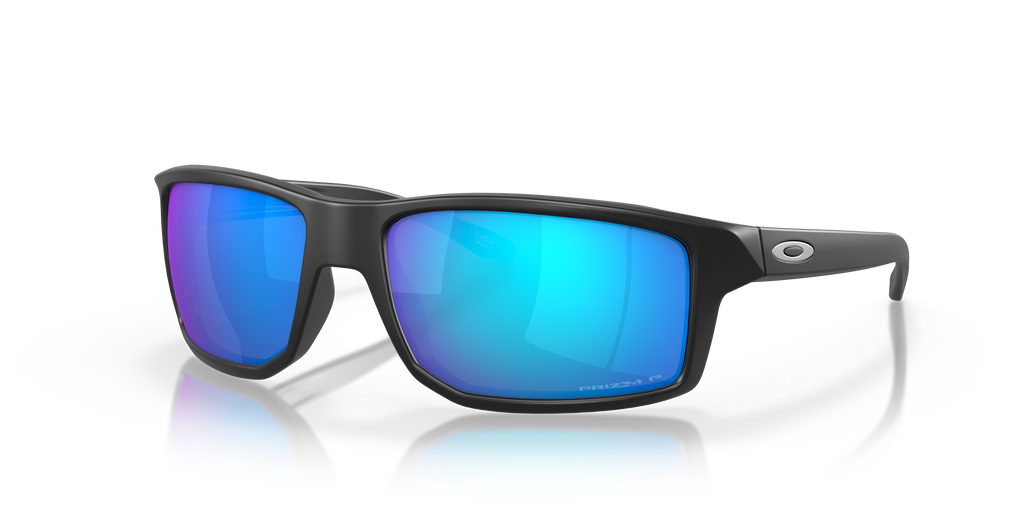 Oakley OO9449 Gibston Men's Rectangle Prizm Sunglasses - Matte Black Frame