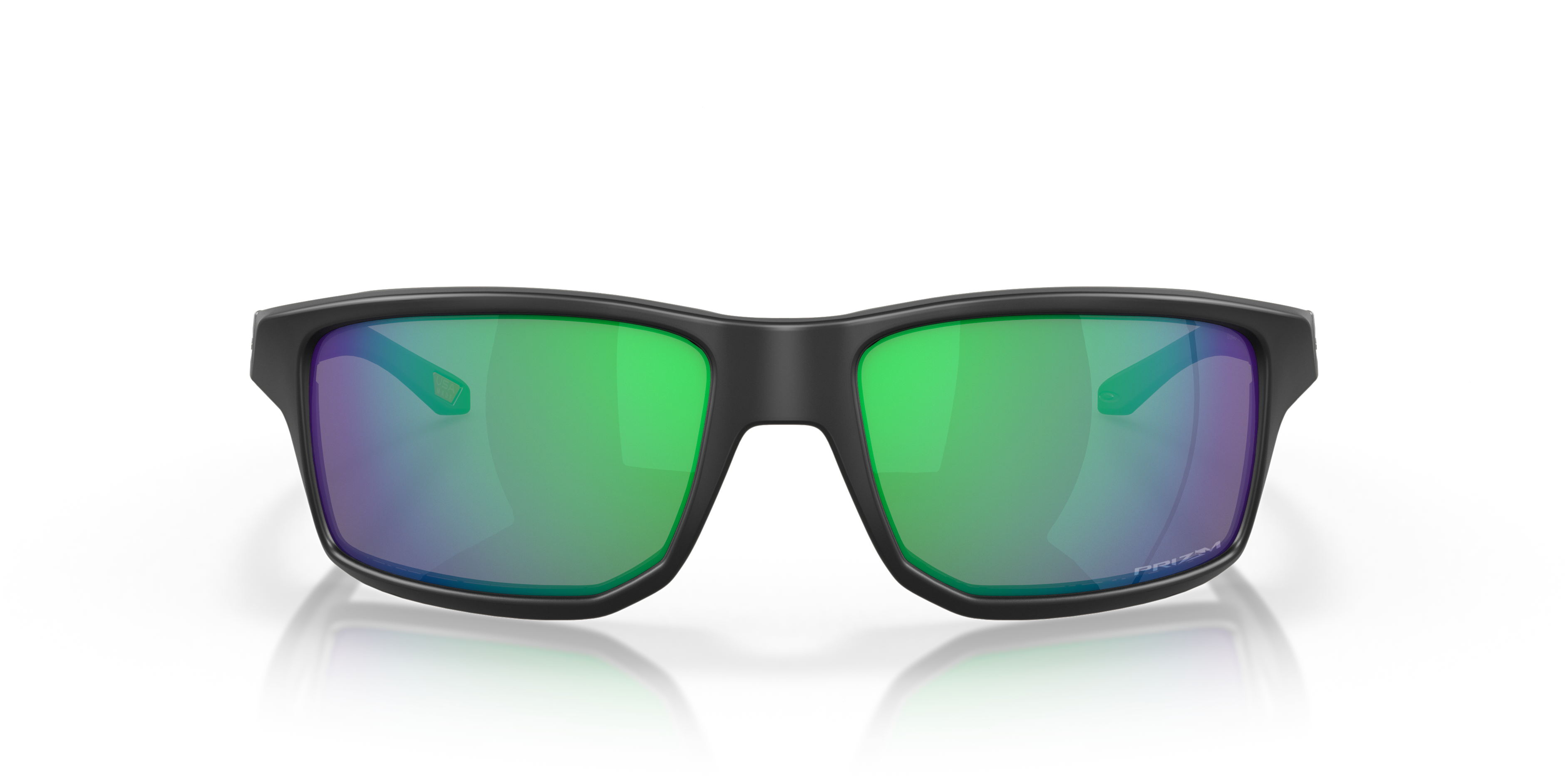 Oakley OO9449 Gibston Men's Rectangle Prizm Sunglasses - Matte Black Frame
