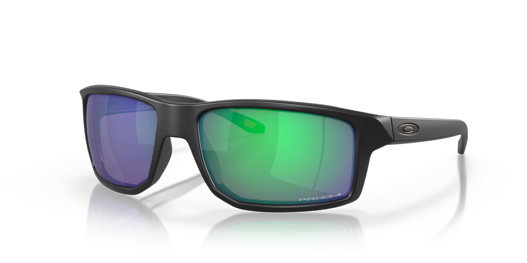 Oakley OO9449 Gibston Men's Rectangle Prizm Sunglasses - Matte Black Frame