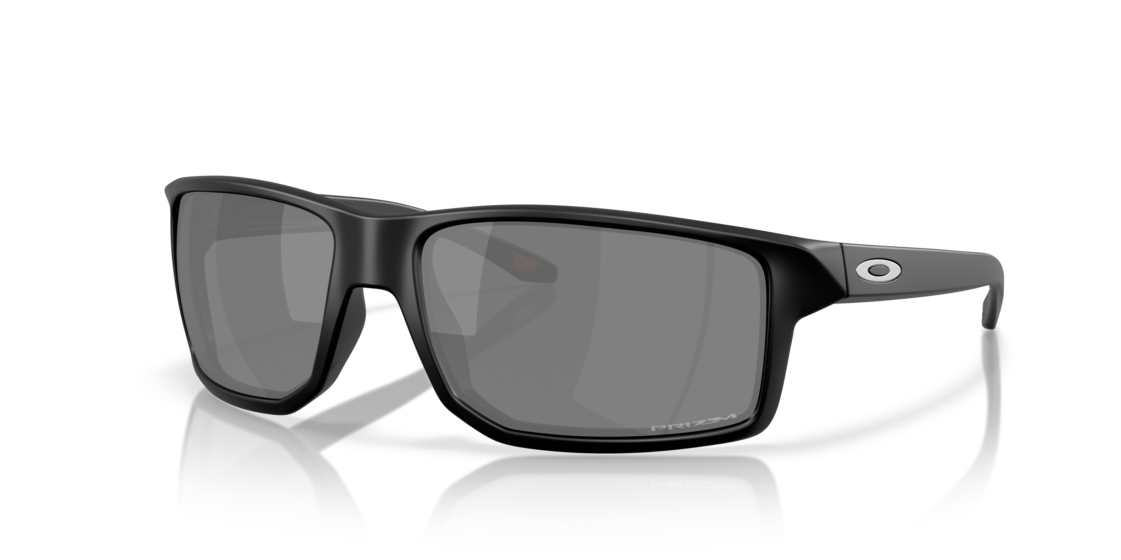 Oakley OO9470 Gibston XL Men's Rectangle Prizm Sunglasses - Matte Black Frame