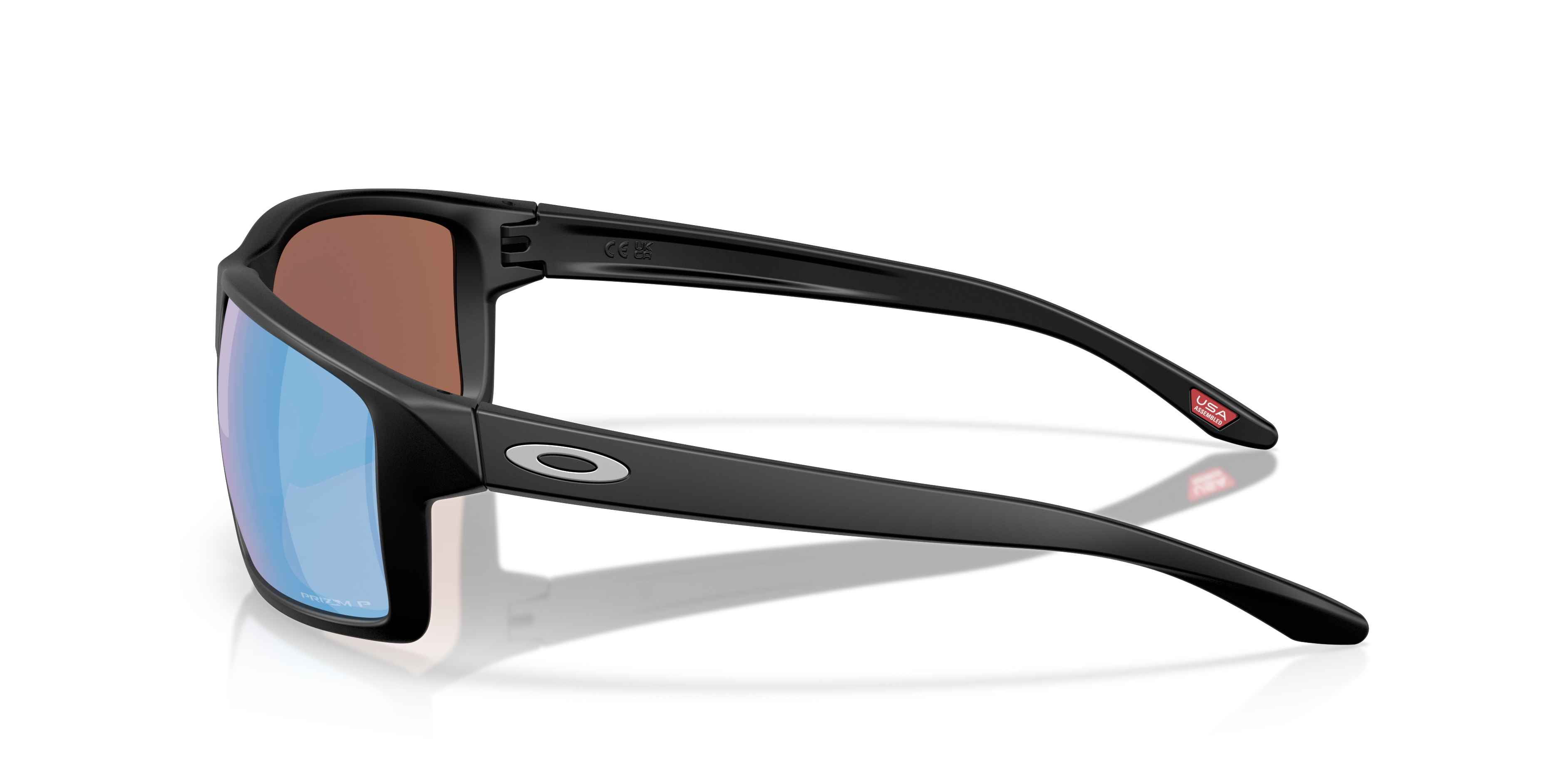 Oakley OO9470 Gibston XL Men's Rectangle Prizm Sunglasses - Matte Black Frame