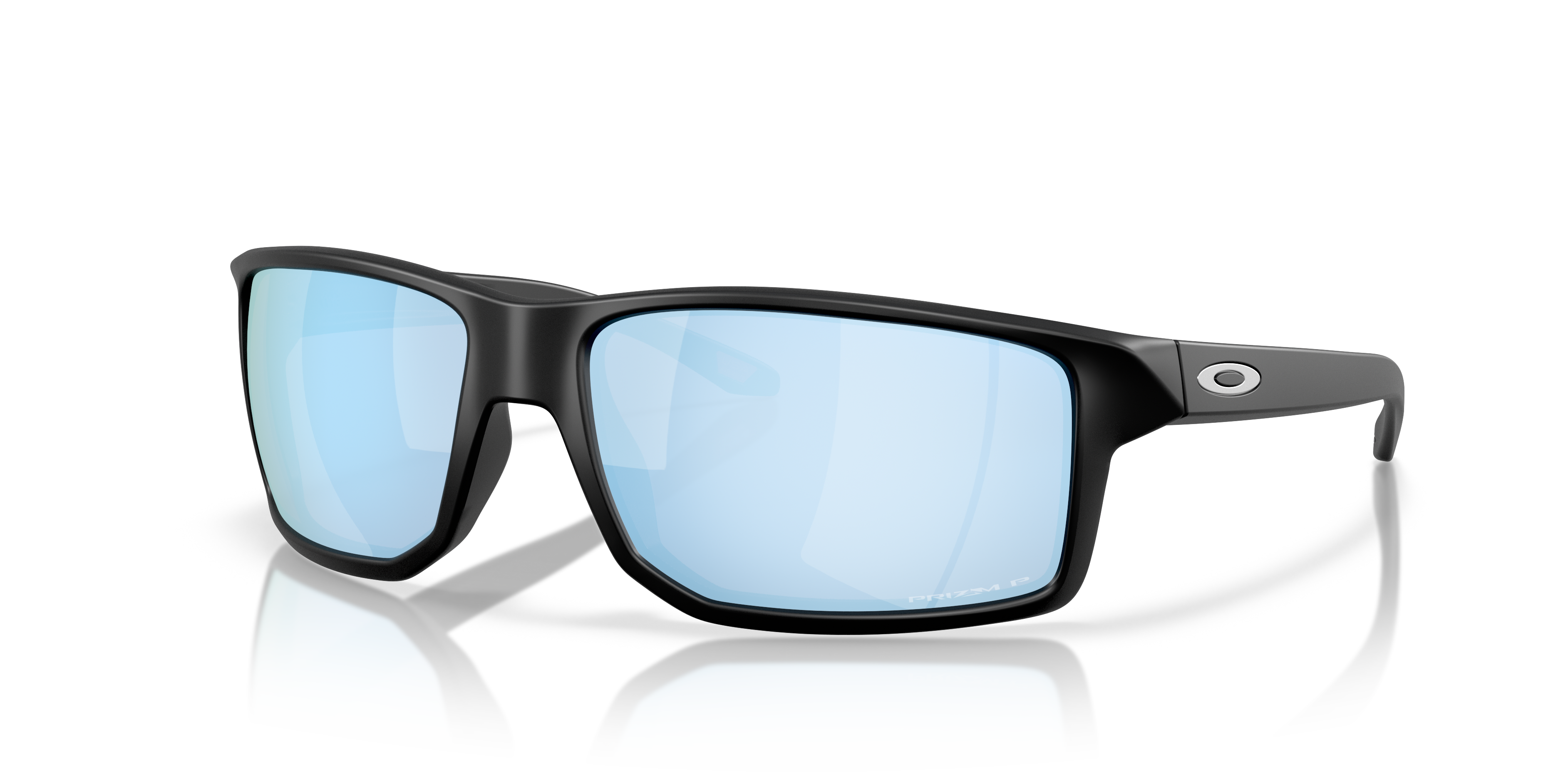 Oakley OO9470 Gibston XL Men's Rectangle Prizm Sunglasses - Matte Black Frame