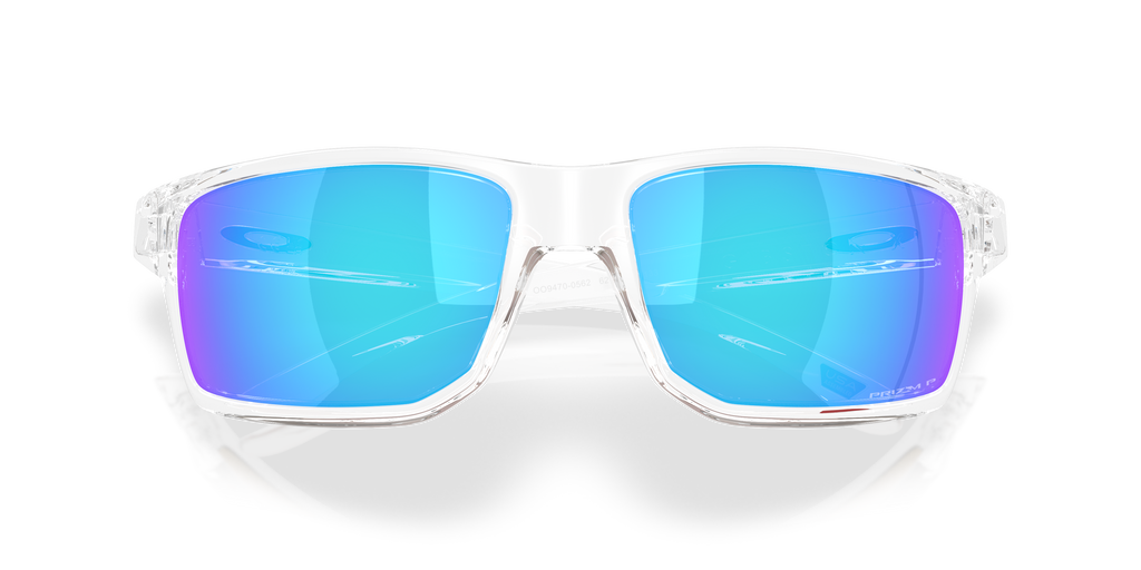 Oakley OO9470 Gibston XL Men's Rectangle Prizm Sunglasses - Clear Frame