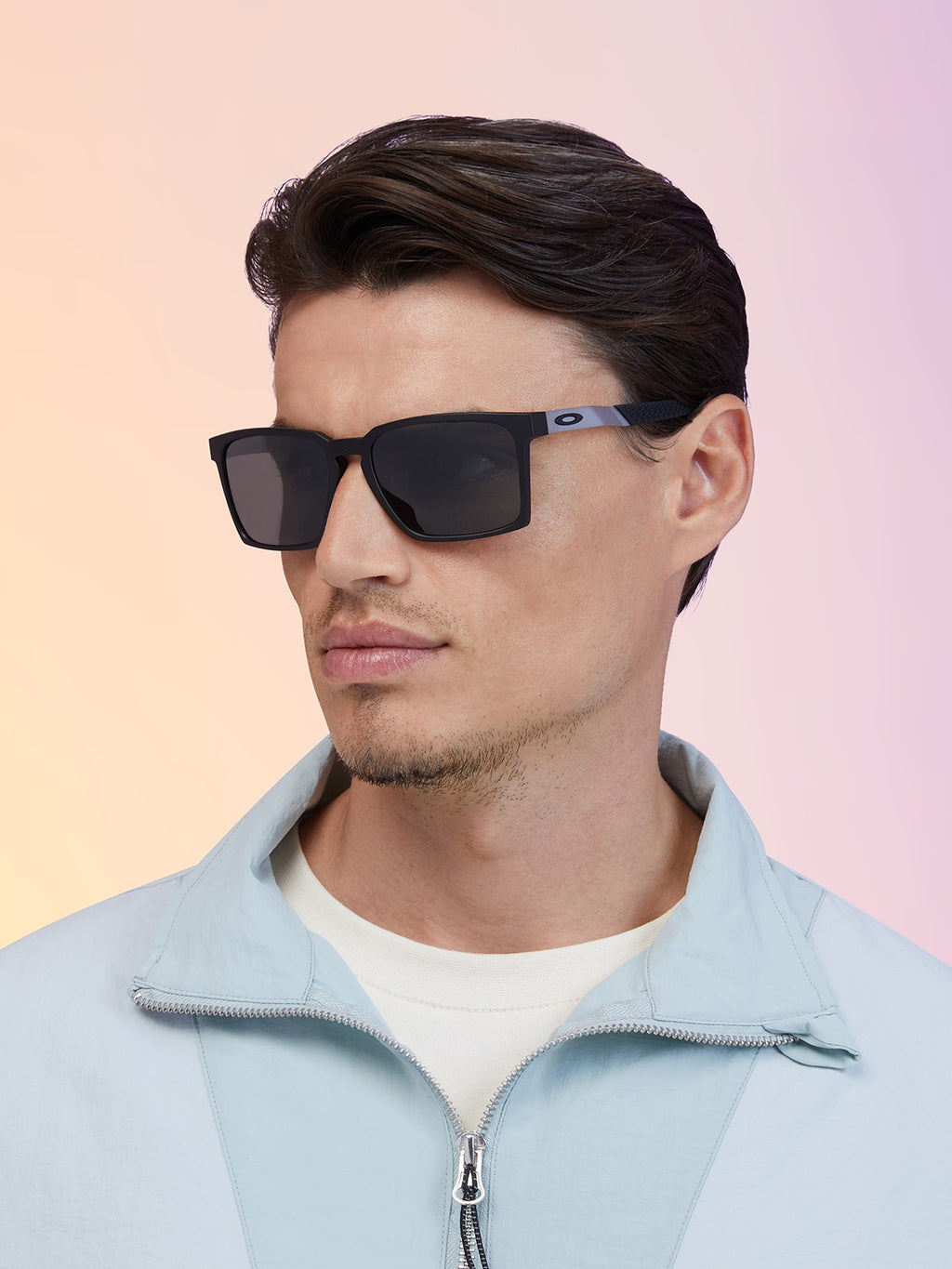 Oakley OO9483 Exchange Sun Unisex Rectangle Prizm Sunglasses - Polished Clear Frame