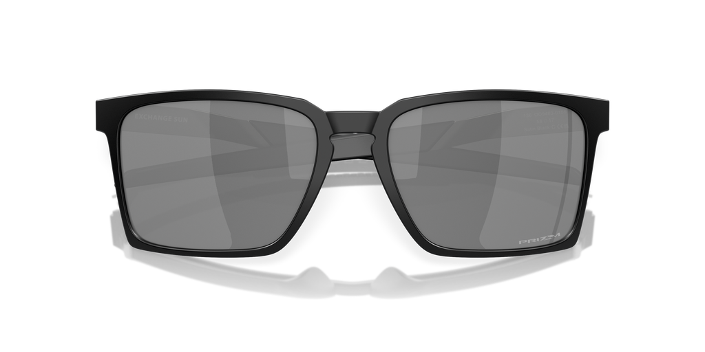 Oakley OO9483 Exchange Sun Unisex Rectangle Prizm Sunglasses - Satin Black Frame
