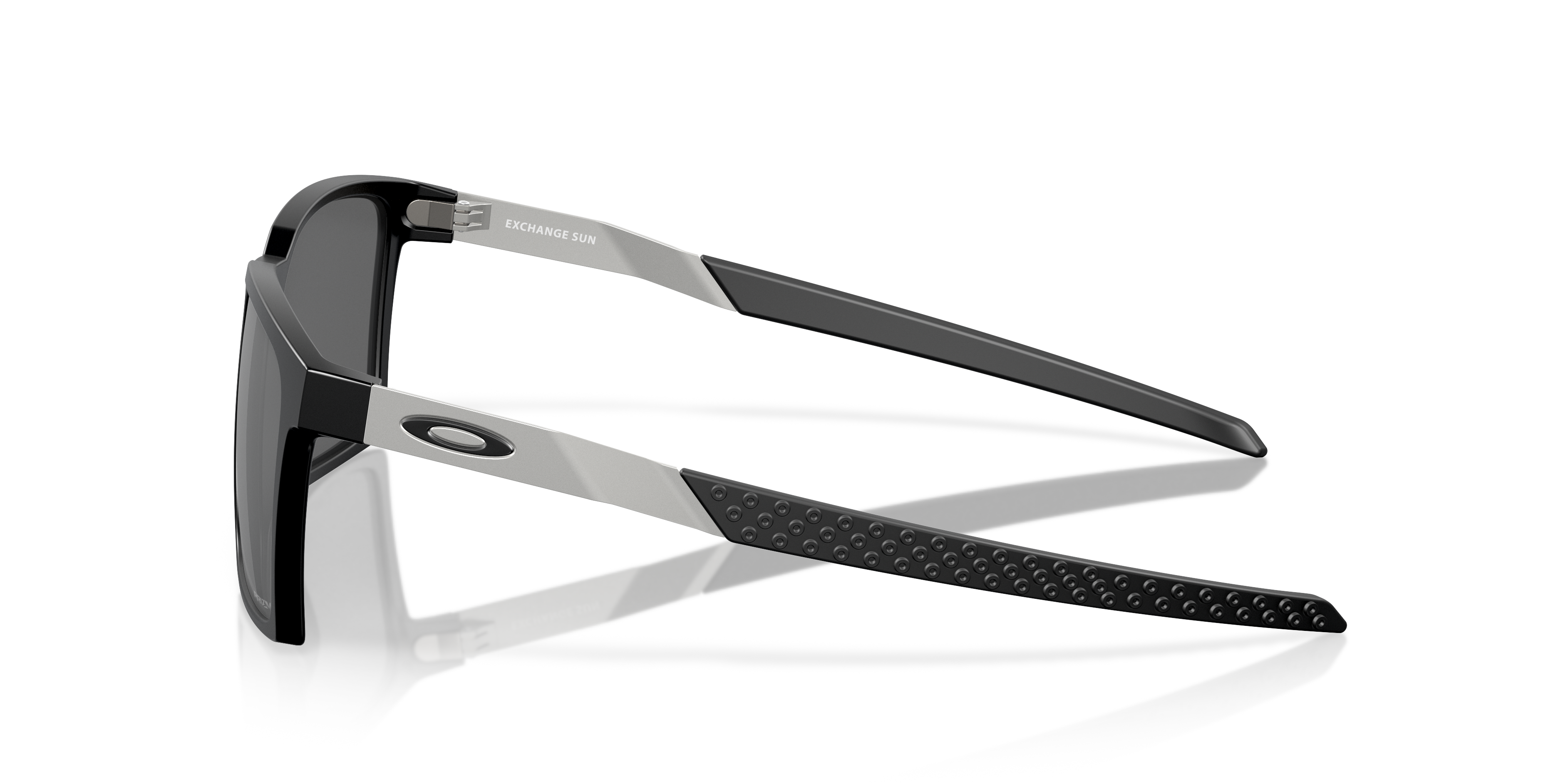 Oakley OO9483 Exchange Sun Unisex Rectangle Prizm Sunglasses - Satin Black Frame