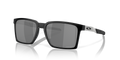 Oakley OO9483 Exchange Sun Unisex Rectangle Prizm Sunglasses - Satin Black Frame