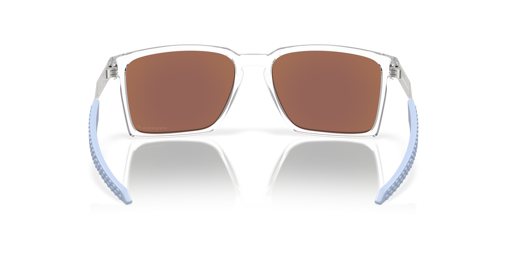 Oakley OO9483 Exchange Sun Unisex Rectangle Prizm Sunglasses - Polished Clear Frame