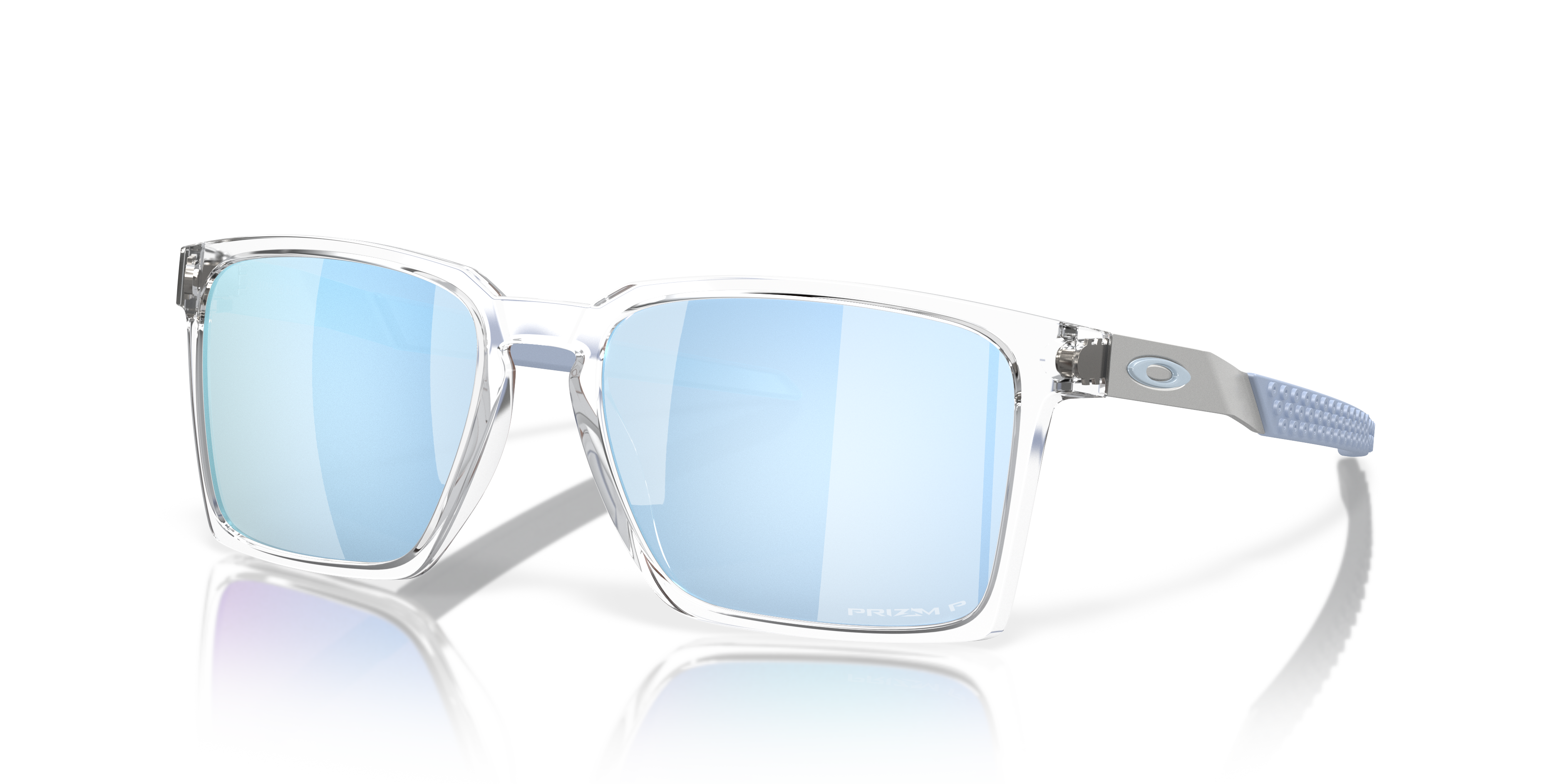 Oakley OO9483 Exchange Sun Unisex Rectangle Prizm Sunglasses - Satin Black Frame