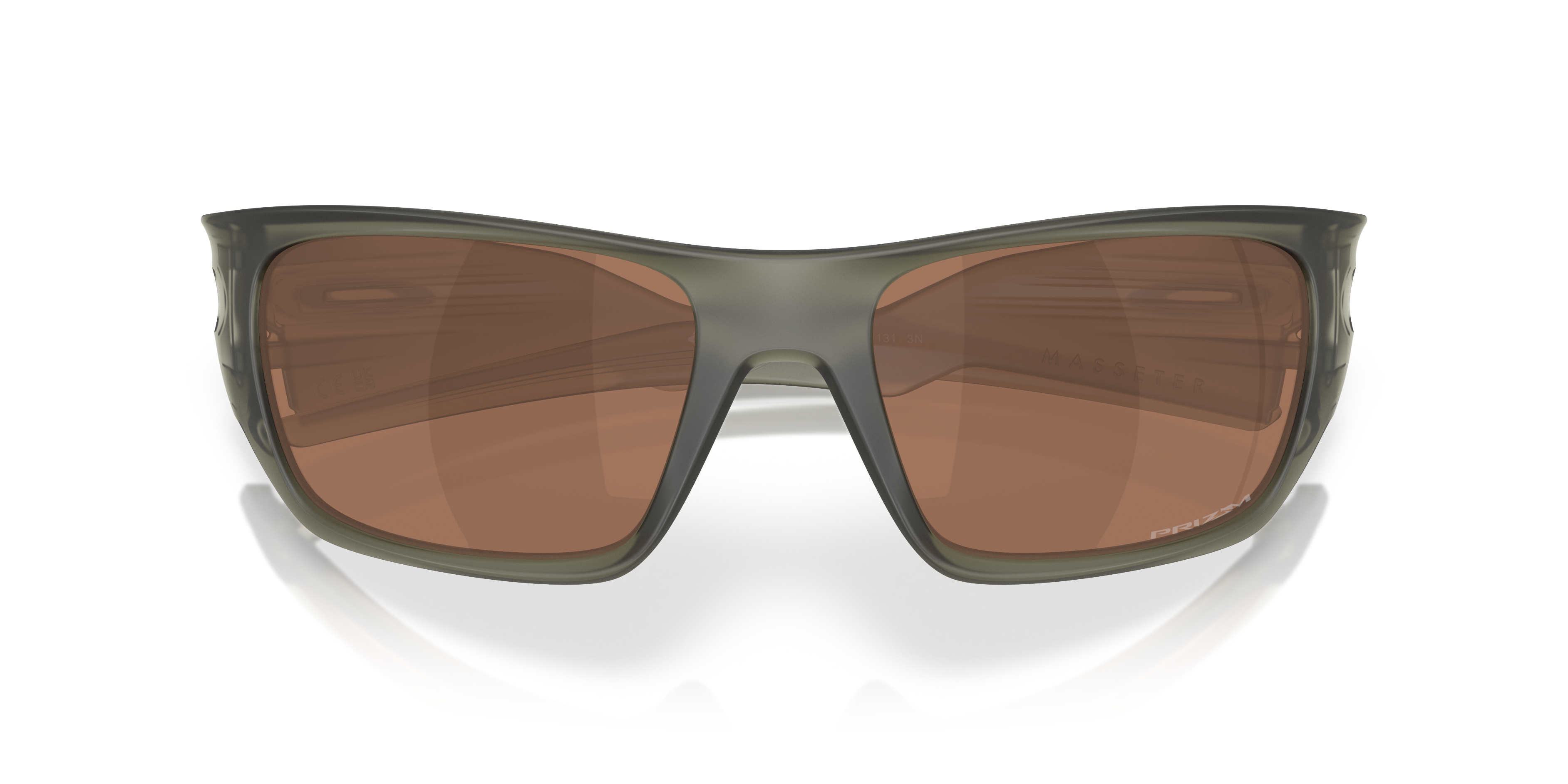 Oakley OO9486 Masseter Men's Rectangle Prizm Sunglasses - Matte Vapor Frame