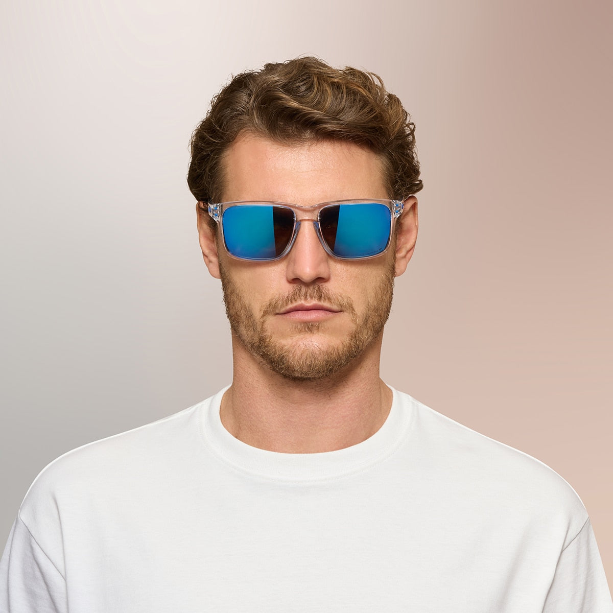 Oakley OO9487 Holbrook XXL Unisex Rectangle Prizm Polarized Sunglasses - Polished Clear Frame