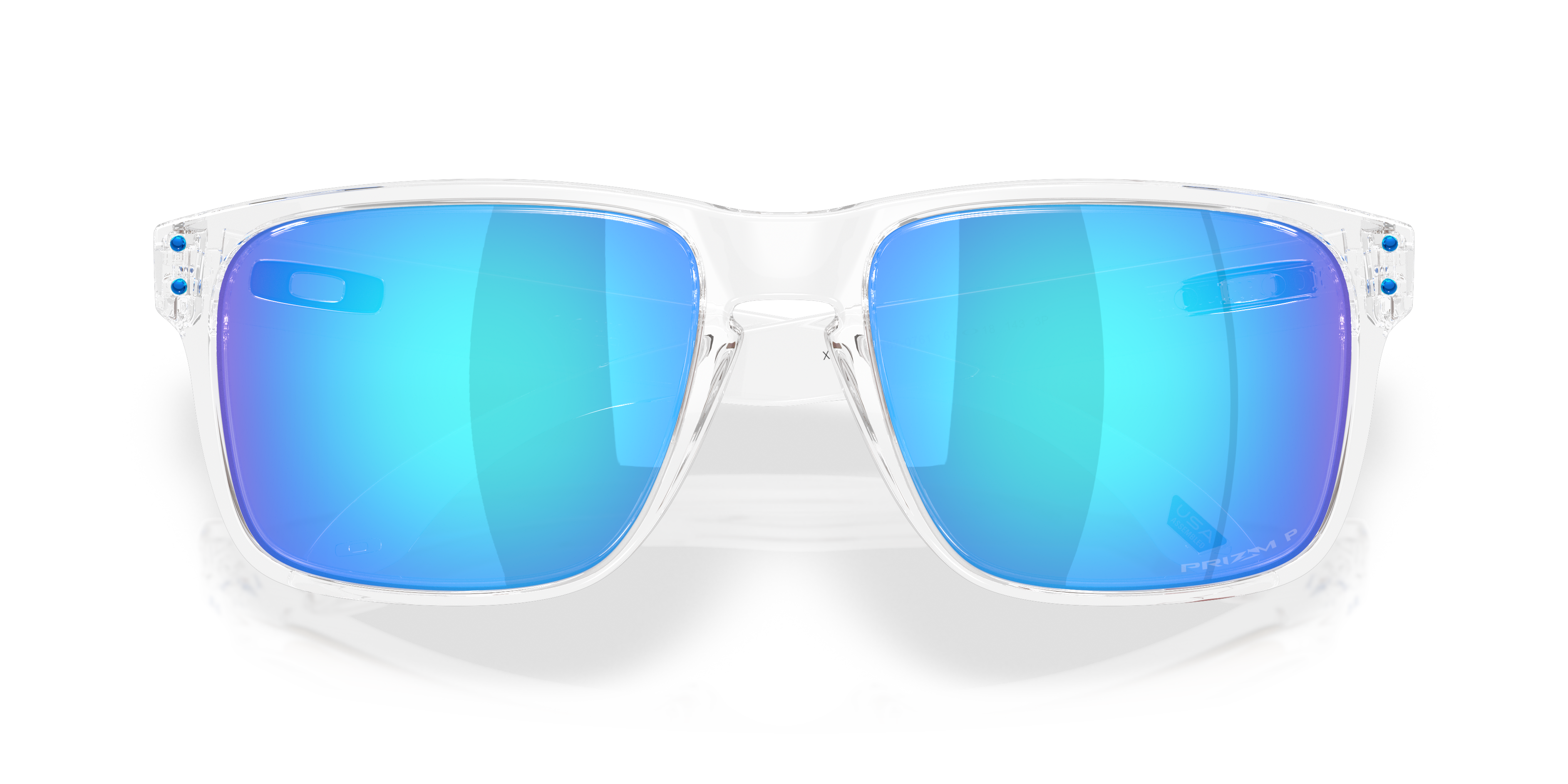 Oakley OO9487 Holbrook XXL Unisex Rectangle Prizm Polarized Sunglasses - Polished Clear Frame