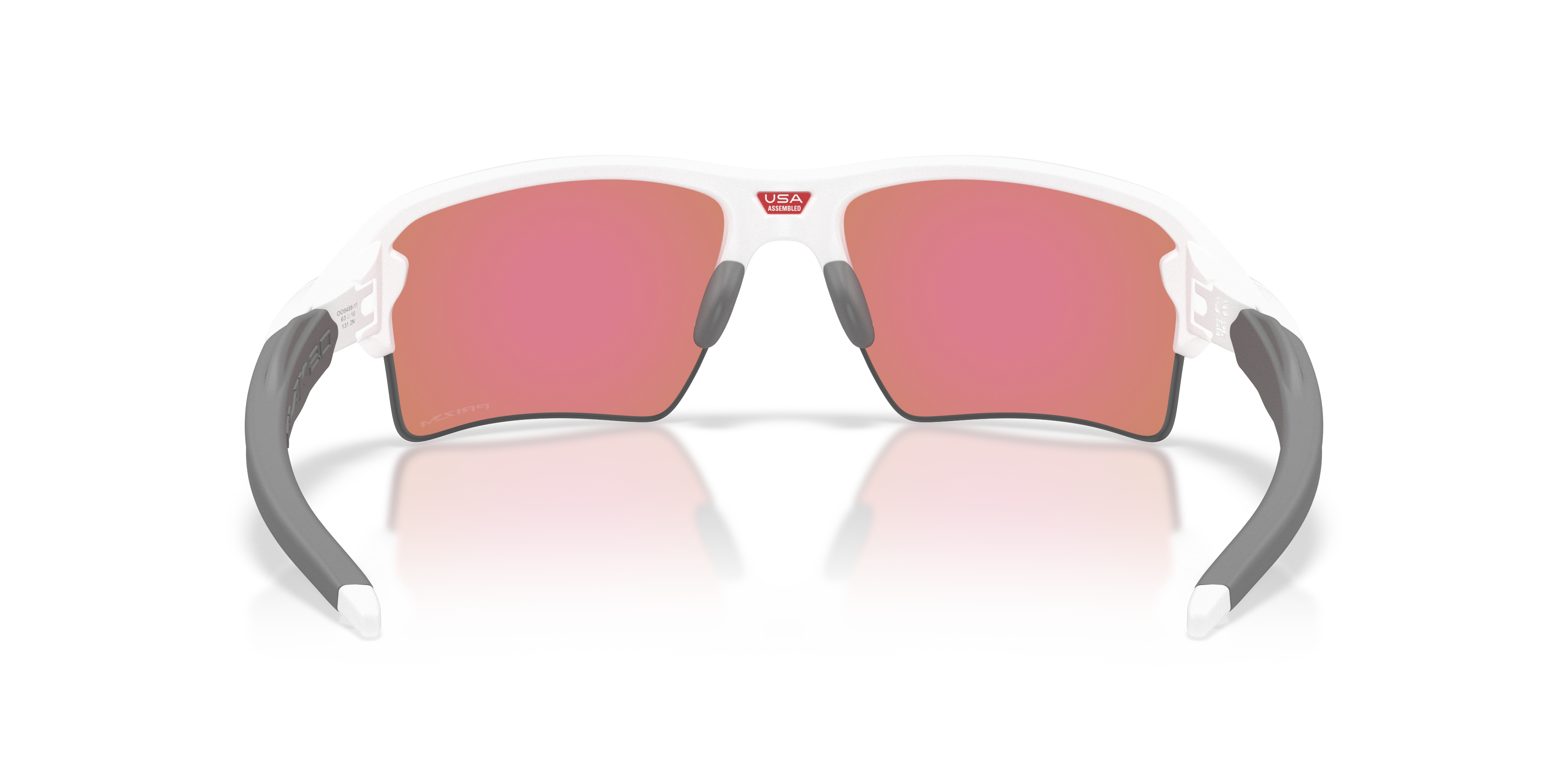 Oakley OO9488 Flak 2.0 XXL On The Green Collection Men's Prizm Sport Sunglasses - Matte White