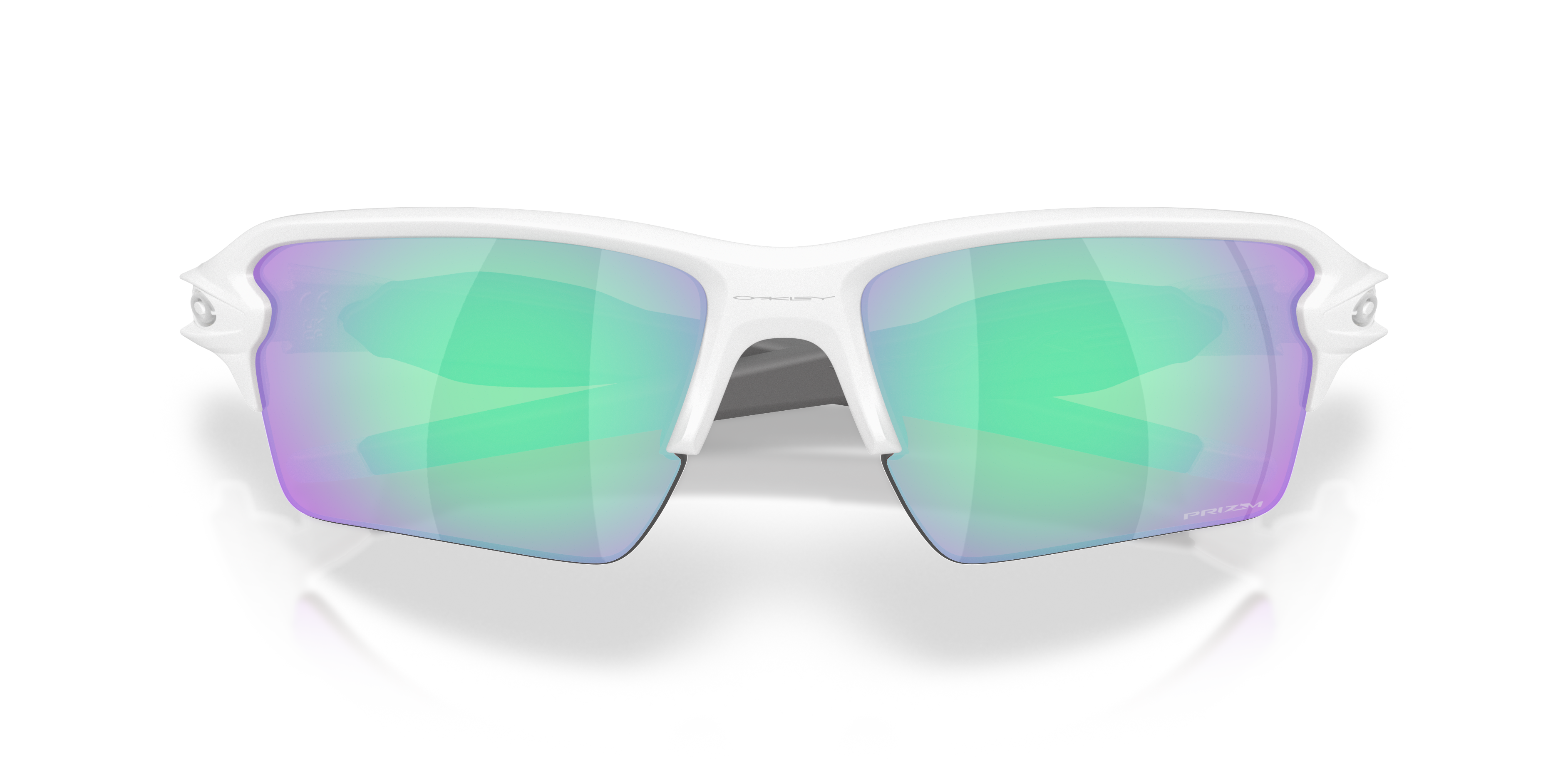 Oakley OO9488 Flak 2.0 XXL On The Green Collection Men's Prizm Sport Sunglasses - Matte White