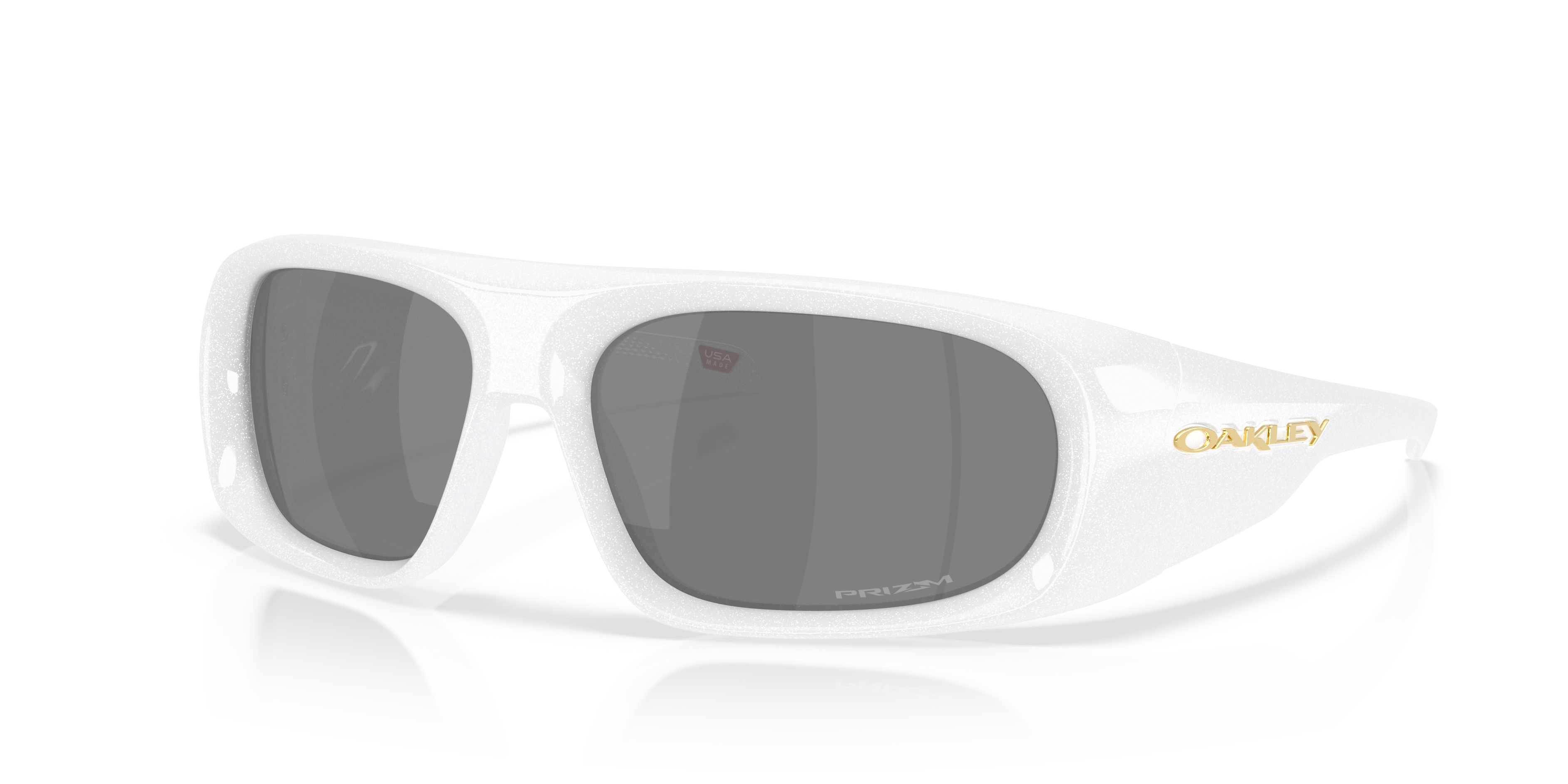 Oakley OO9491 Belleville Unisex Rectangle Prizm Sunglasses - Polished Black Frame