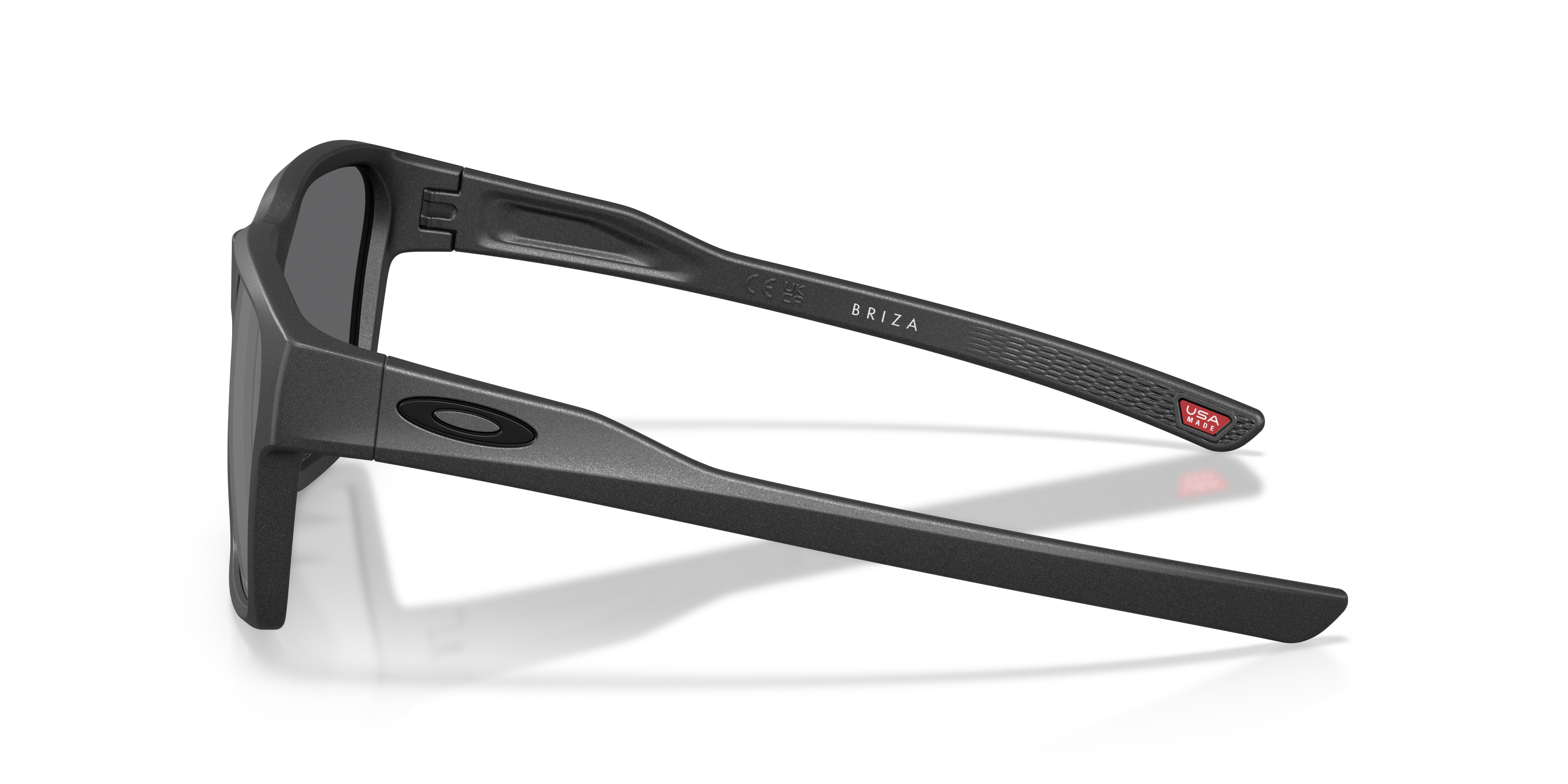 Oakley OO9497 Briza Men's Square Prizm Sunglasses - Steel Frame
