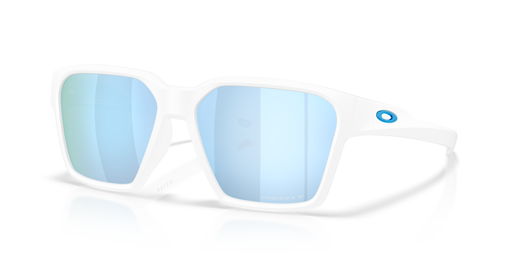 Oakley OO9497 Briza Men's Square Prizm Sunglasses - Matte White Frame