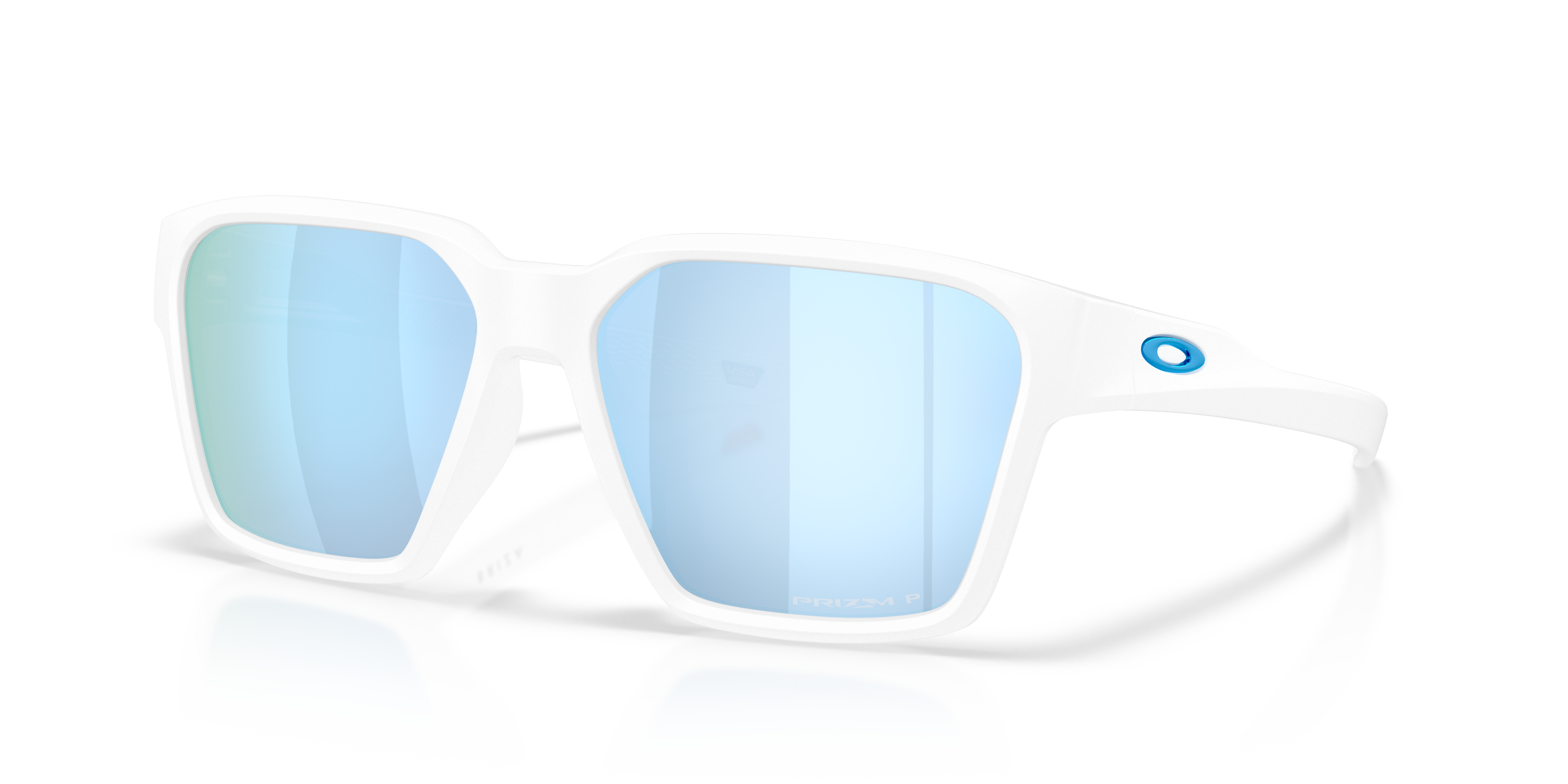 Oakley OO9497 Briza Men's Square Prizm Sunglasses - Matte White Frame