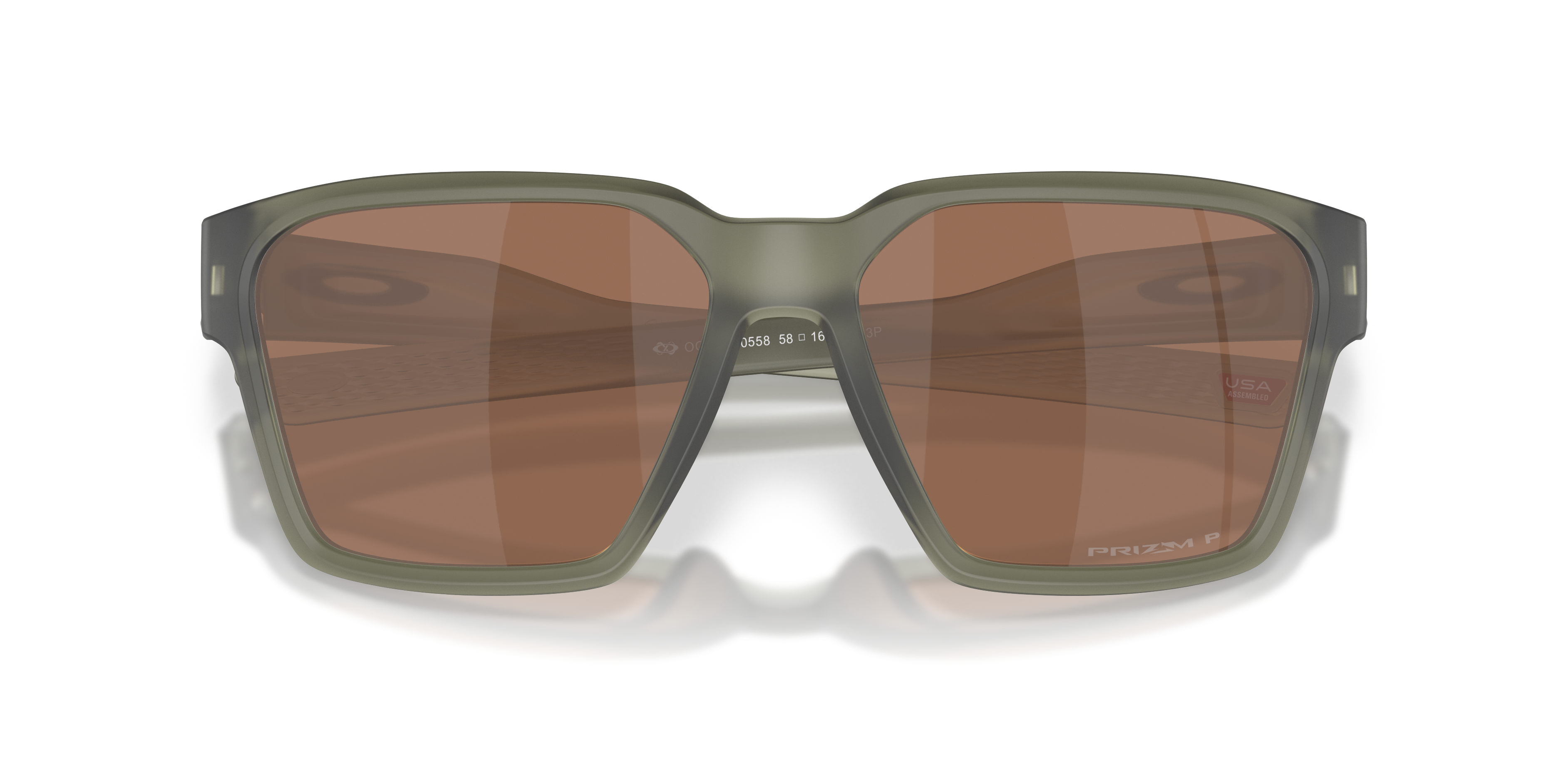 Oakley OO9497 Briza Men's Square Prizm Sunglasses - Matte Olive Ink Frame