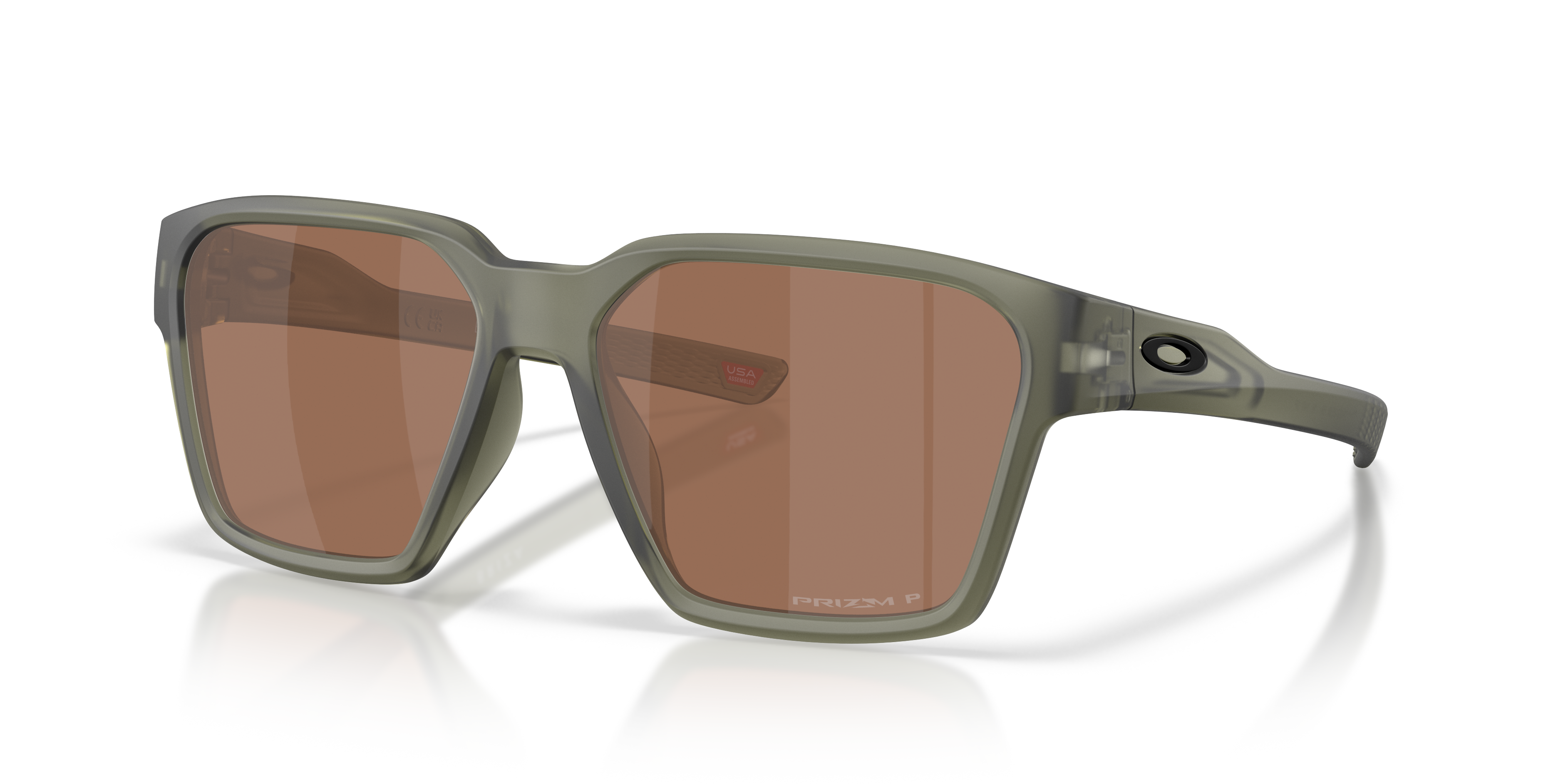 Oakley OO9497 Briza Men's Square Prizm Sunglasses - Matte Olive Ink Frame
