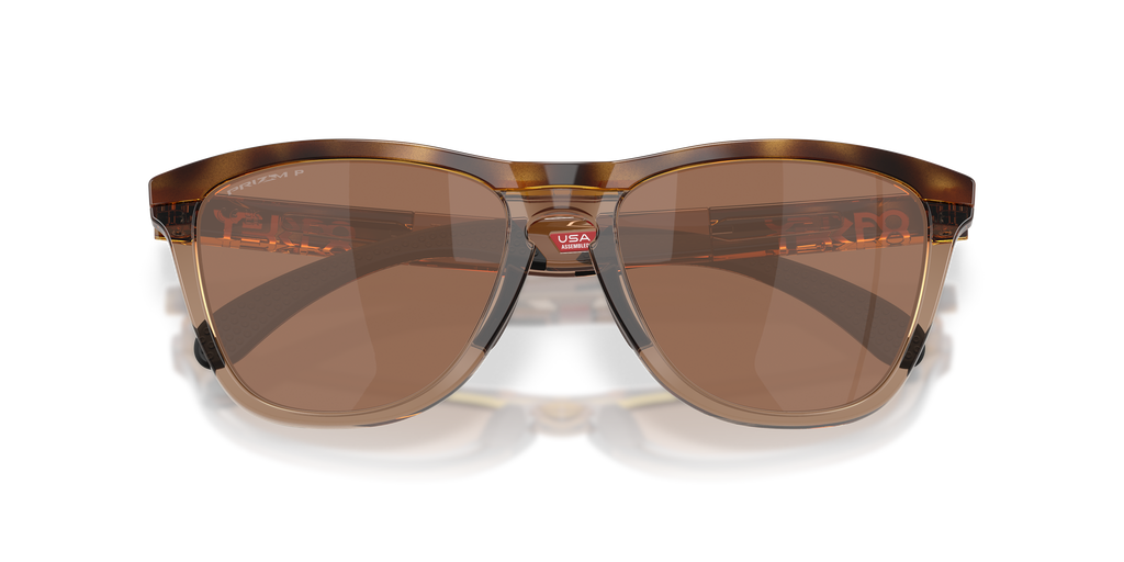 Oakley OO9503 Frogskins Range XL Unisex Round Prizm Polarized Sunglasses - Prizm Deep Water