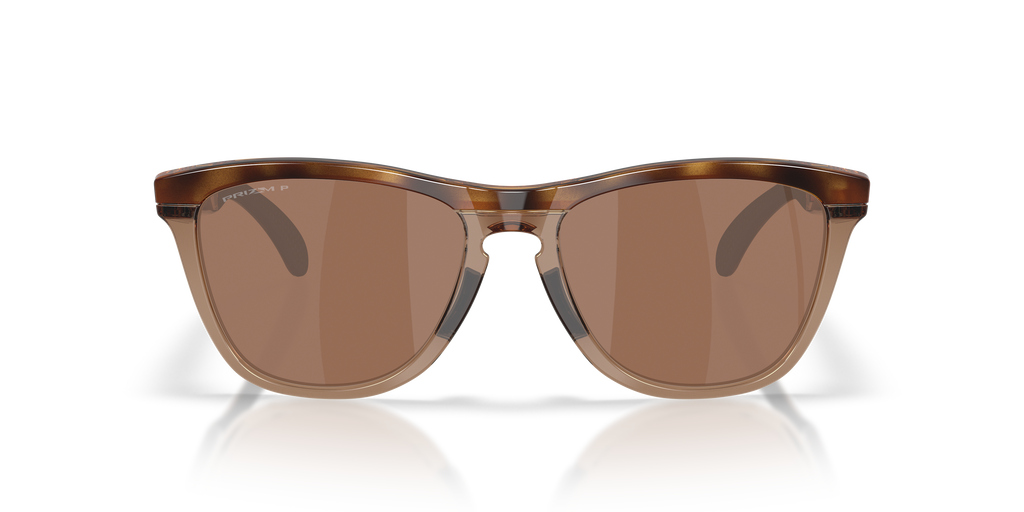 Oakley OO9503 Frogskins Range XL Unisex Round Prizm Polarized Sunglasses - Brown Tortoise Frame