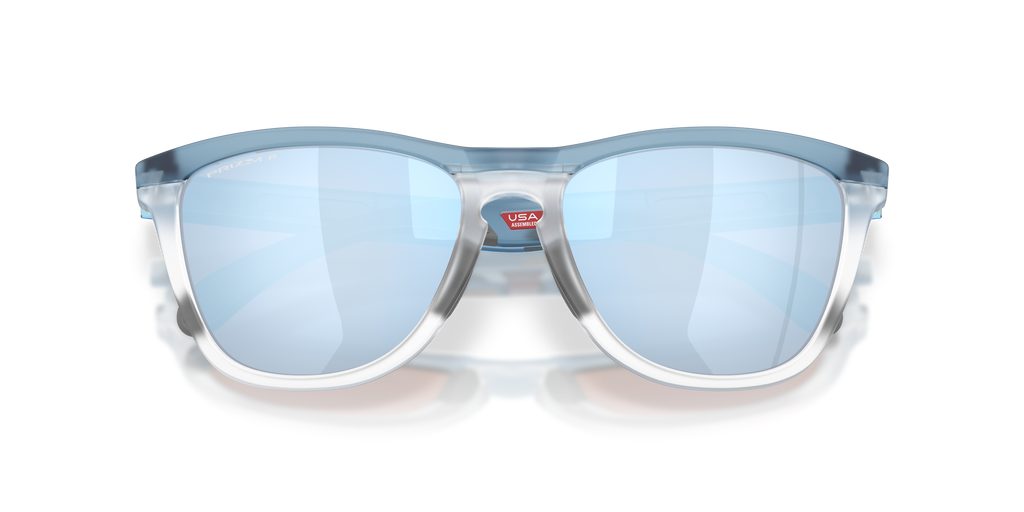Oakley OO9503 Frogskins Range XL Unisex Round Prizm Polarized Sunglasses - Brown Tortoise Frame
