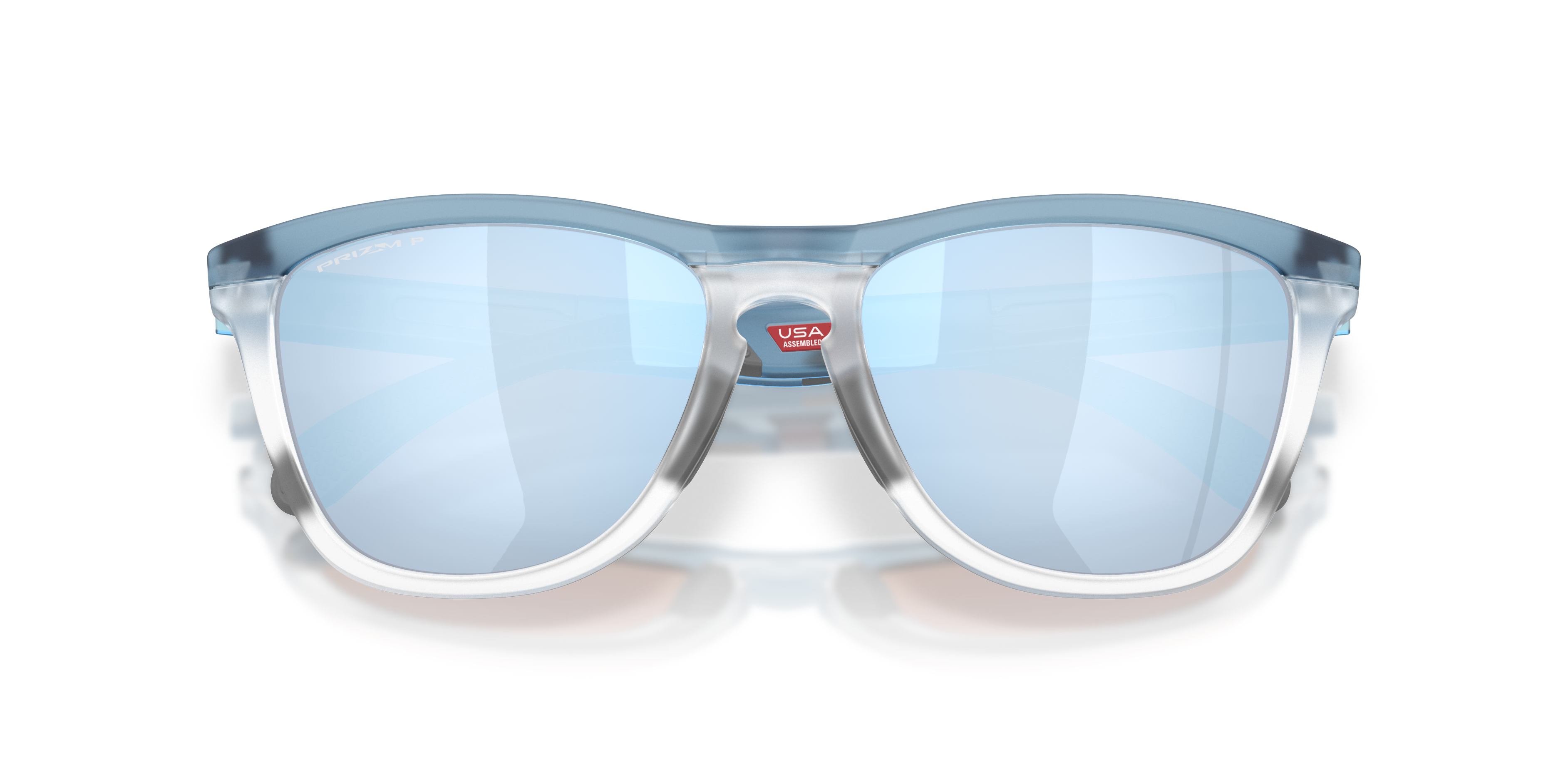 Oakley OO9503 Frogskins Range XL Unisex Round Prizm Polarized Sunglasses - Brown Tortoise Frame