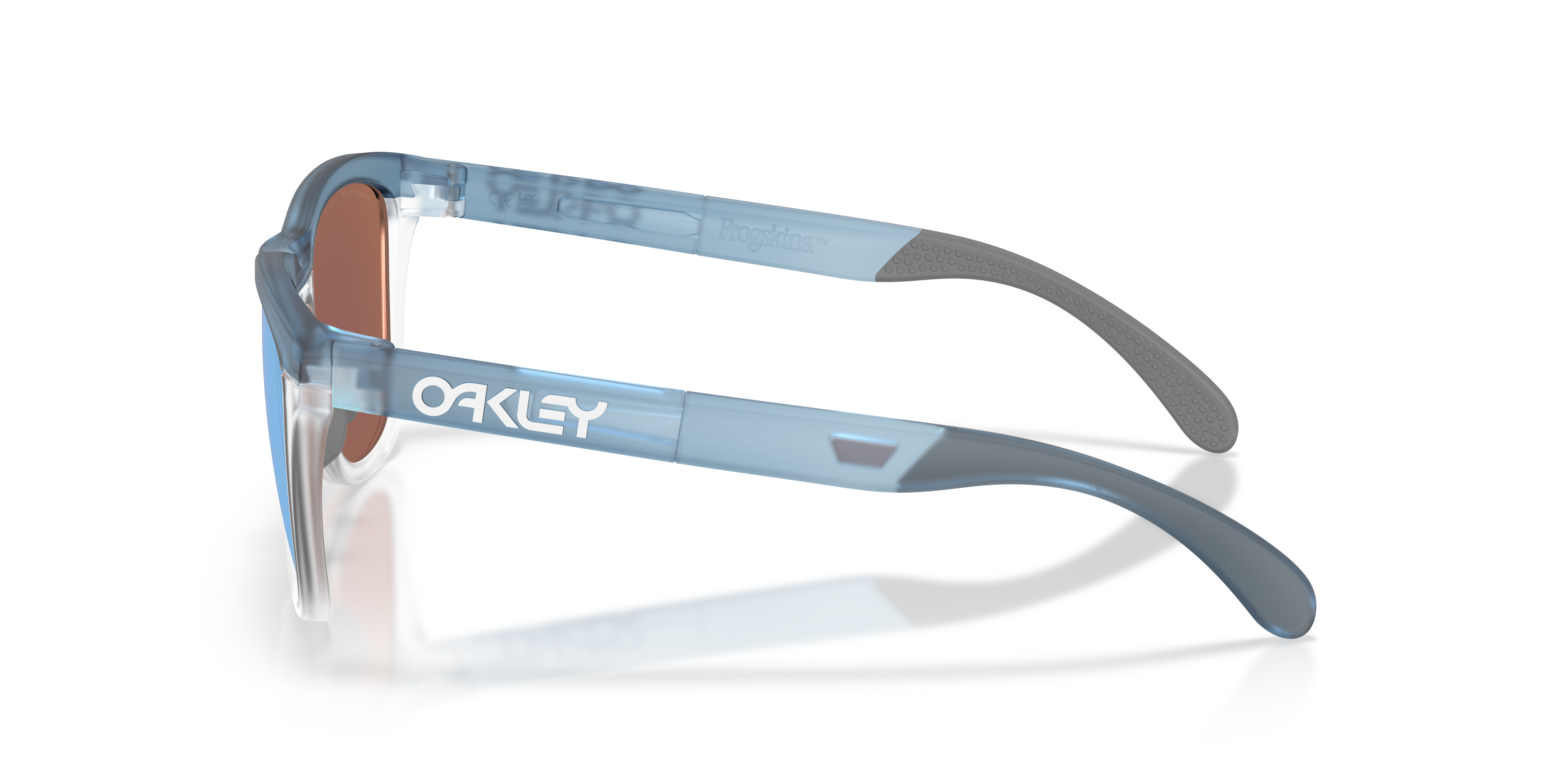 Oakley OO9503 Frogskins Range XL Unisex Round Prizm Polarized Sunglasses - Brown Tortoise Frame