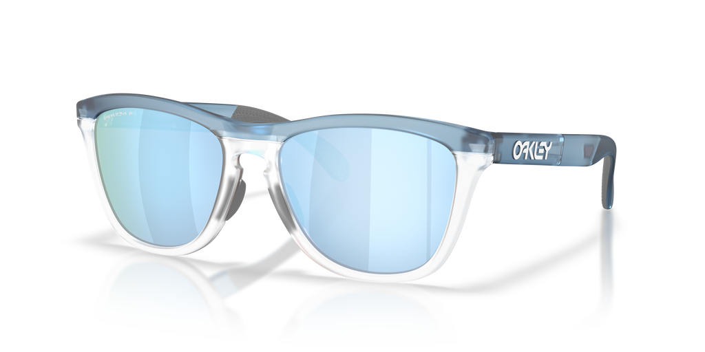 Oakley OO9503 Frogskins Range XL Unisex Round Prizm Polarized Sunglasses - Prizm Deep Water