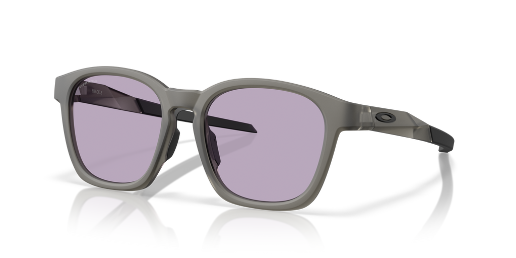 Oakley OO9507D Shackle Unisex Square Prizm Sunglasses - Matte Grey Smoke Frame