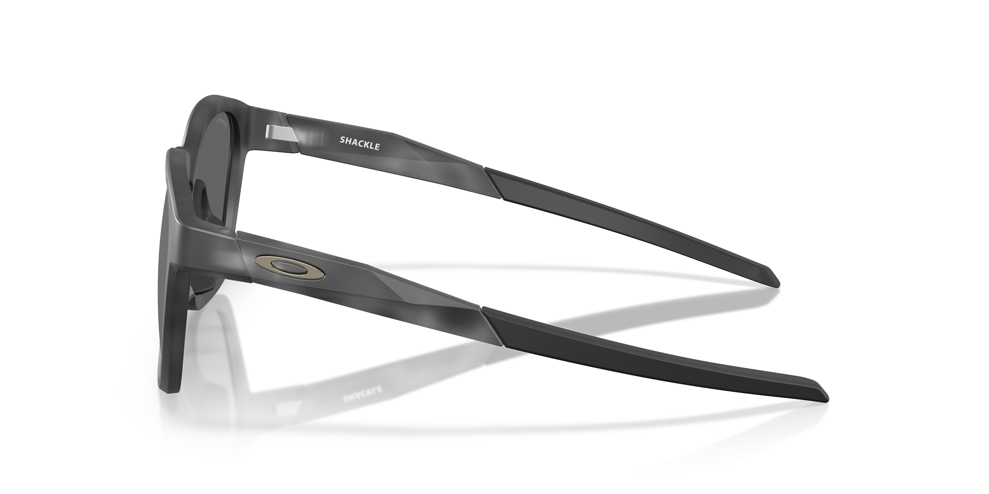 Oakley OO9507D Shackle Unisex Square Prizm Sunglasses - Matte Grey Smoke Frame