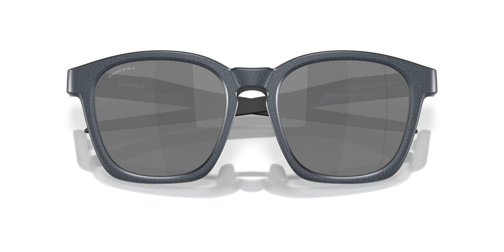 Oakley OO9507D Shackle Unisex Square Prizm Sunglasses - Matte Grey Smoke Frame