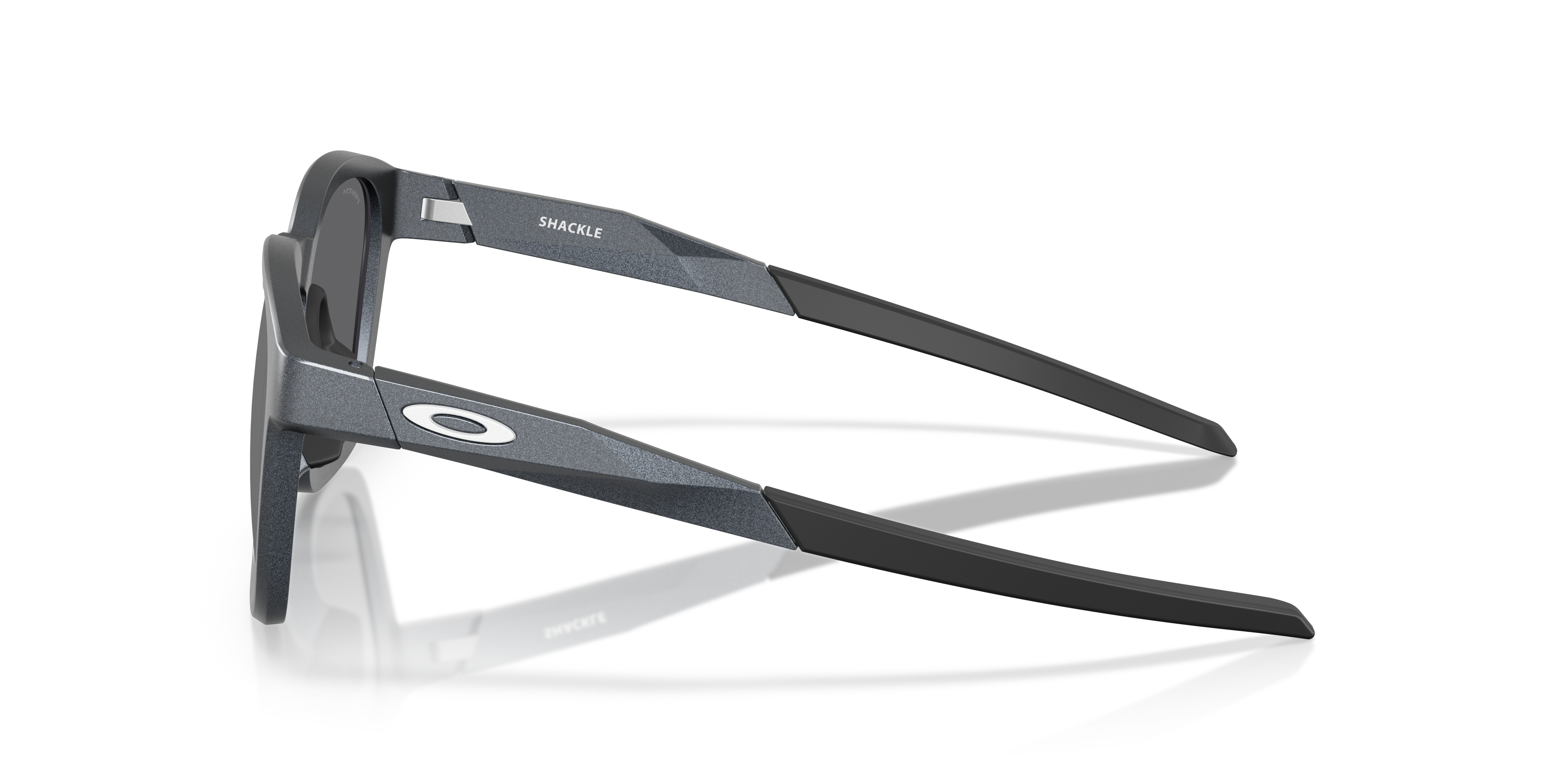 Oakley OO9507D Shackle Unisex Square Prizm Sunglasses - Matte Grey Smoke Frame