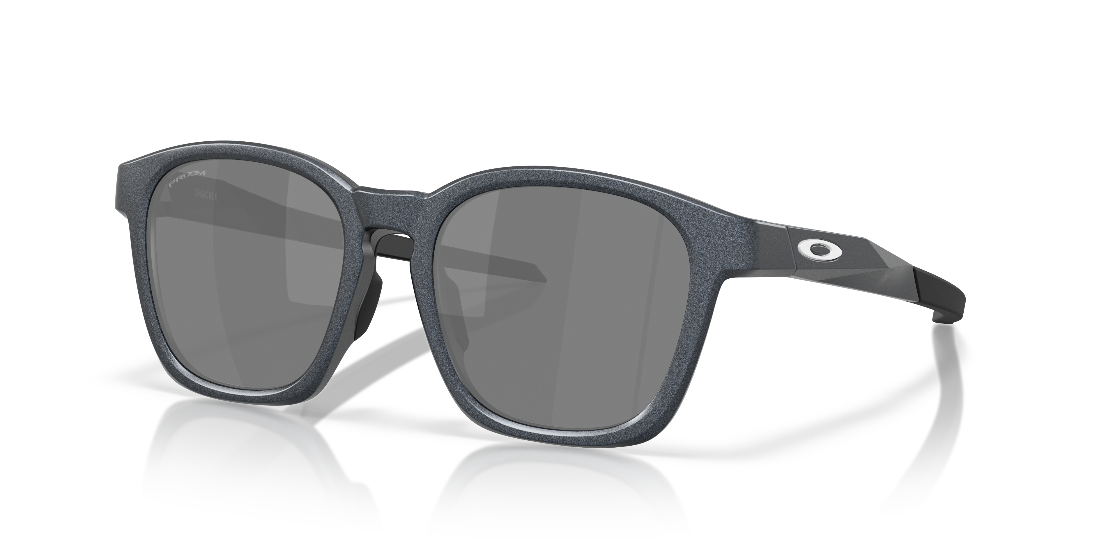 Oakley OO9507D Shackle Unisex Square Prizm Sunglasses - Matte Grey Smoke Frame